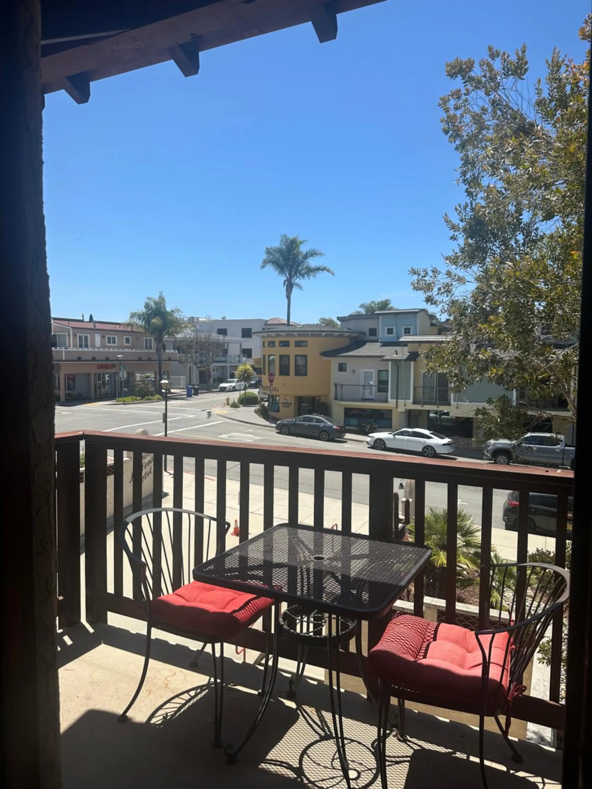 Patio in Avila La Fonda Hotel