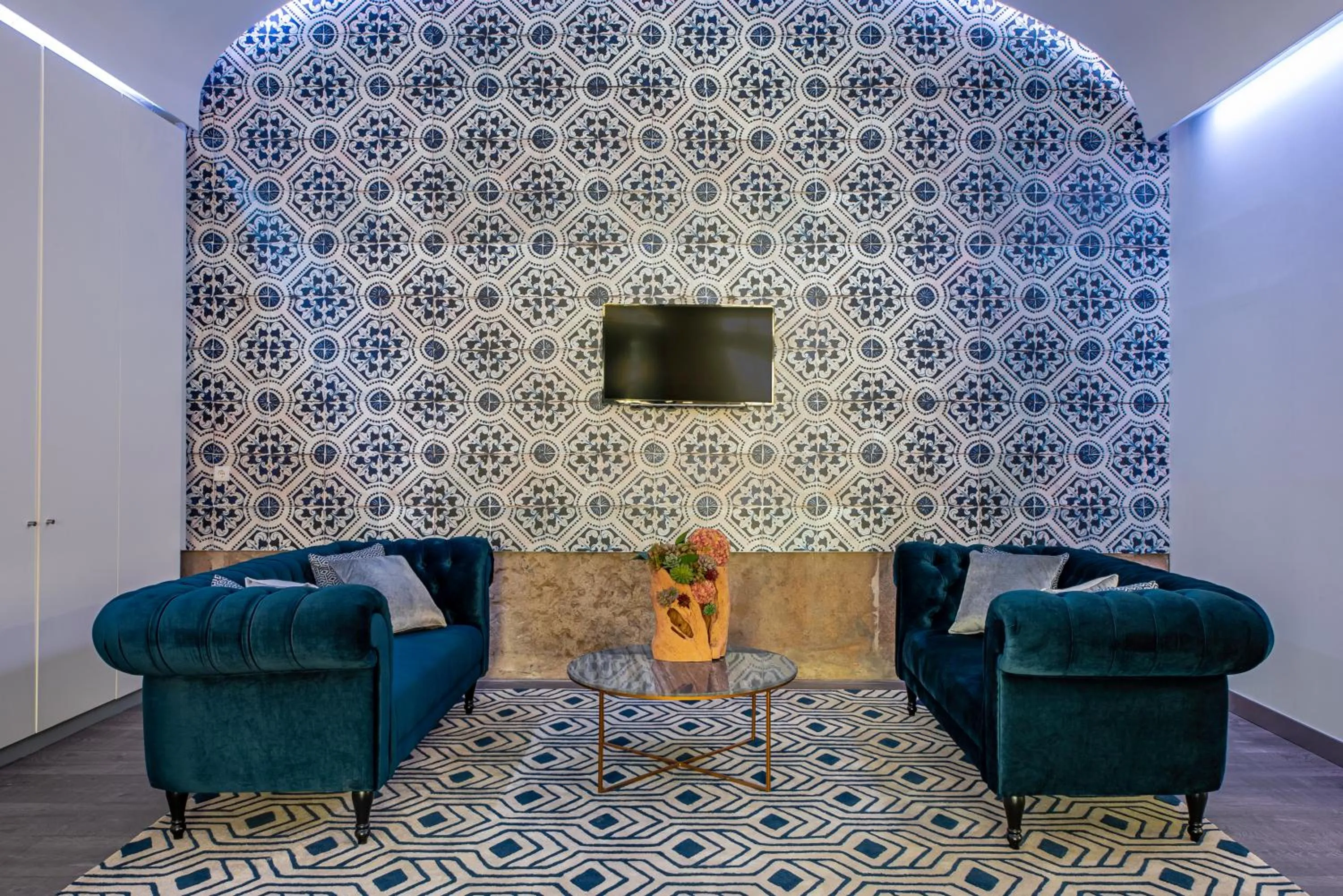 Living room in Tandem Palacio Alfama Apartments