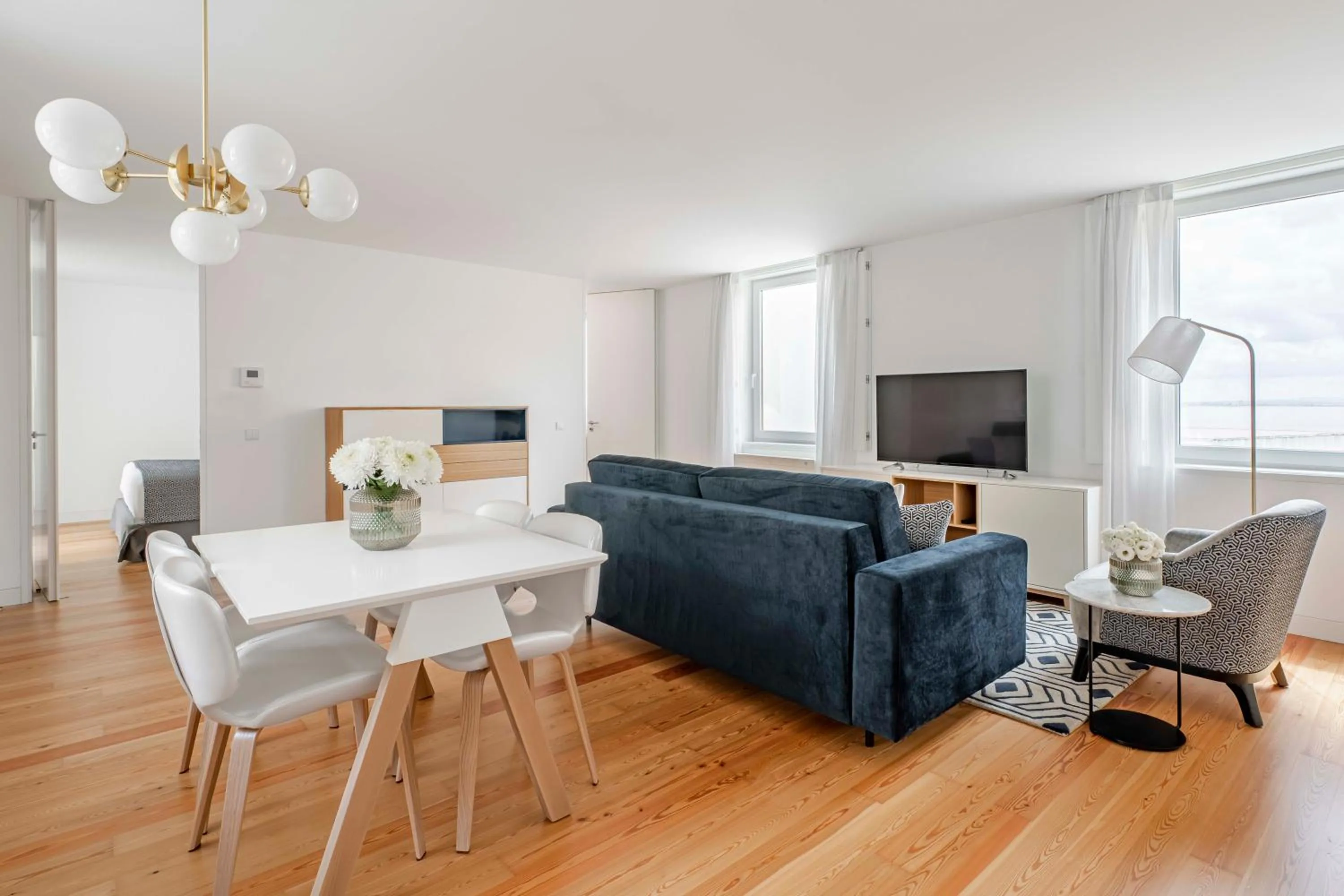 Living room in Tandem Palacio Alfama Apartments