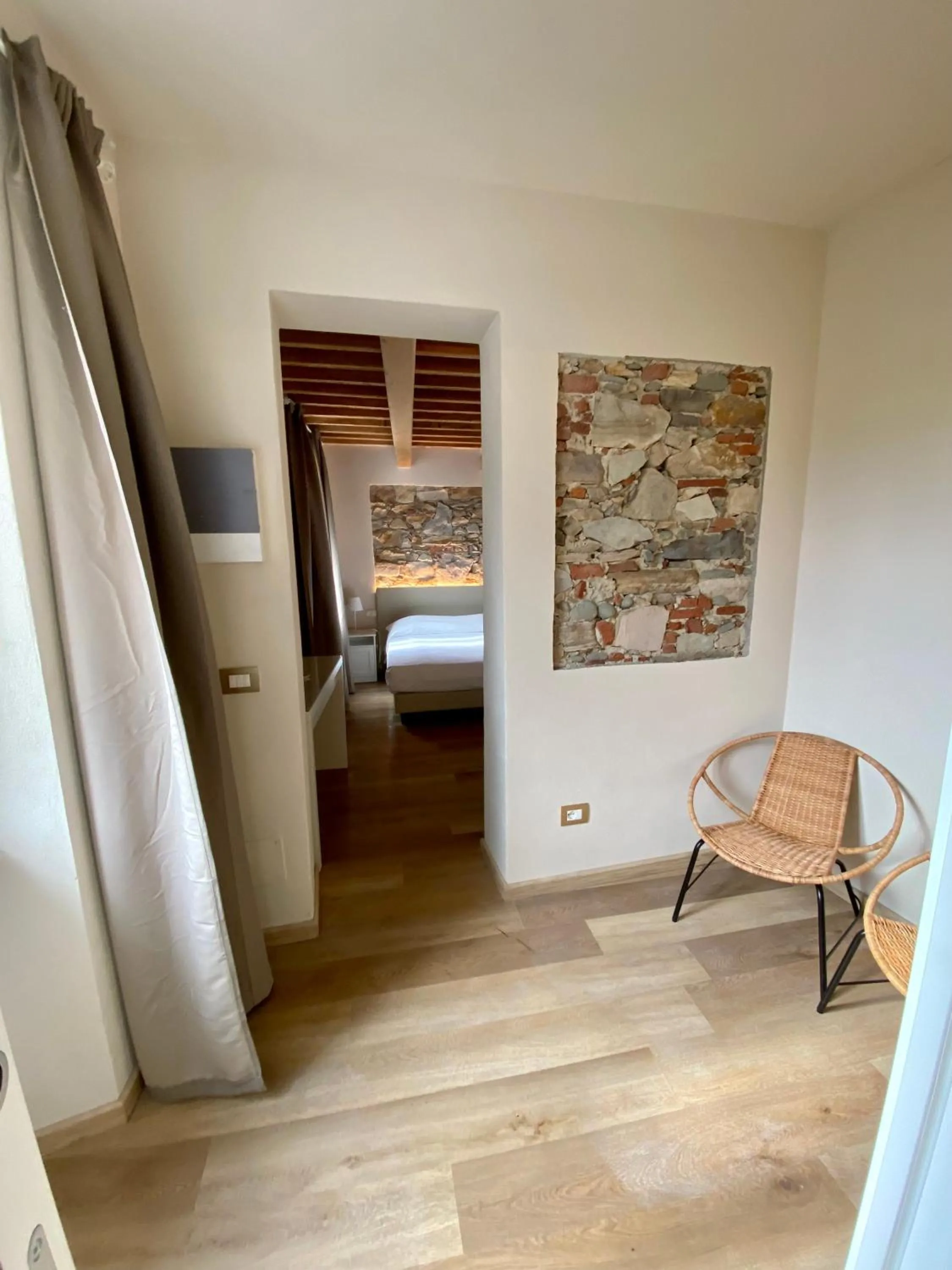 Bed in Il Tiglio Jacuzzi&Sauna