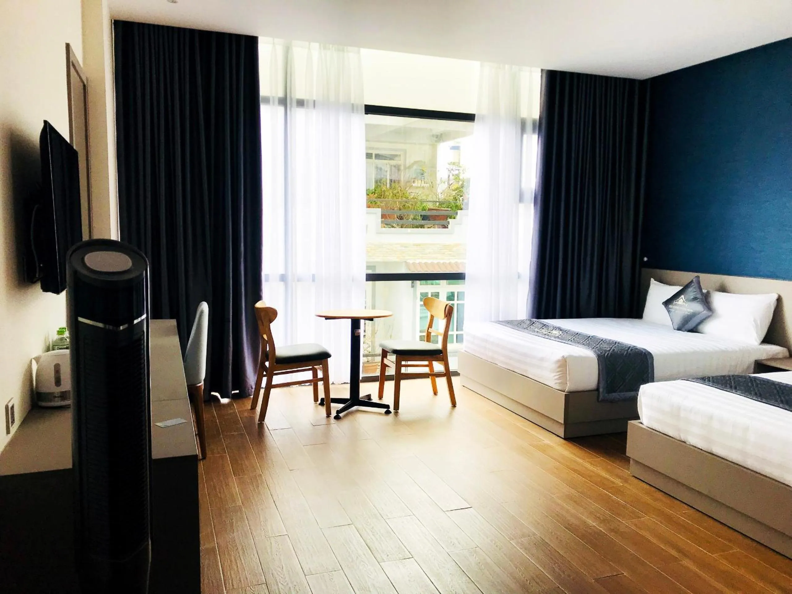 Bed in Kim Oanh Orchids Hotel