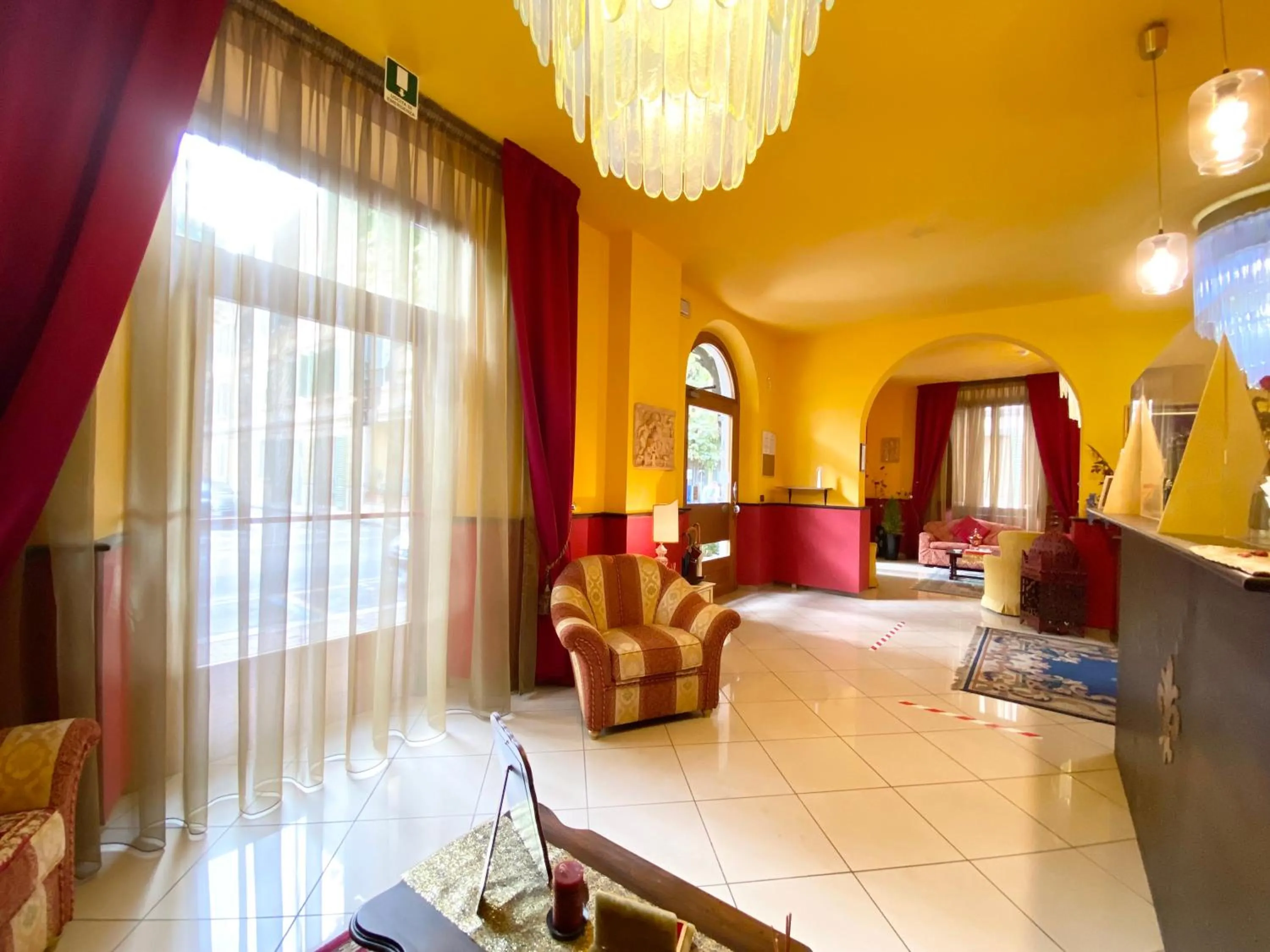 Lobby or reception in HOTEL RINASCIMENTO