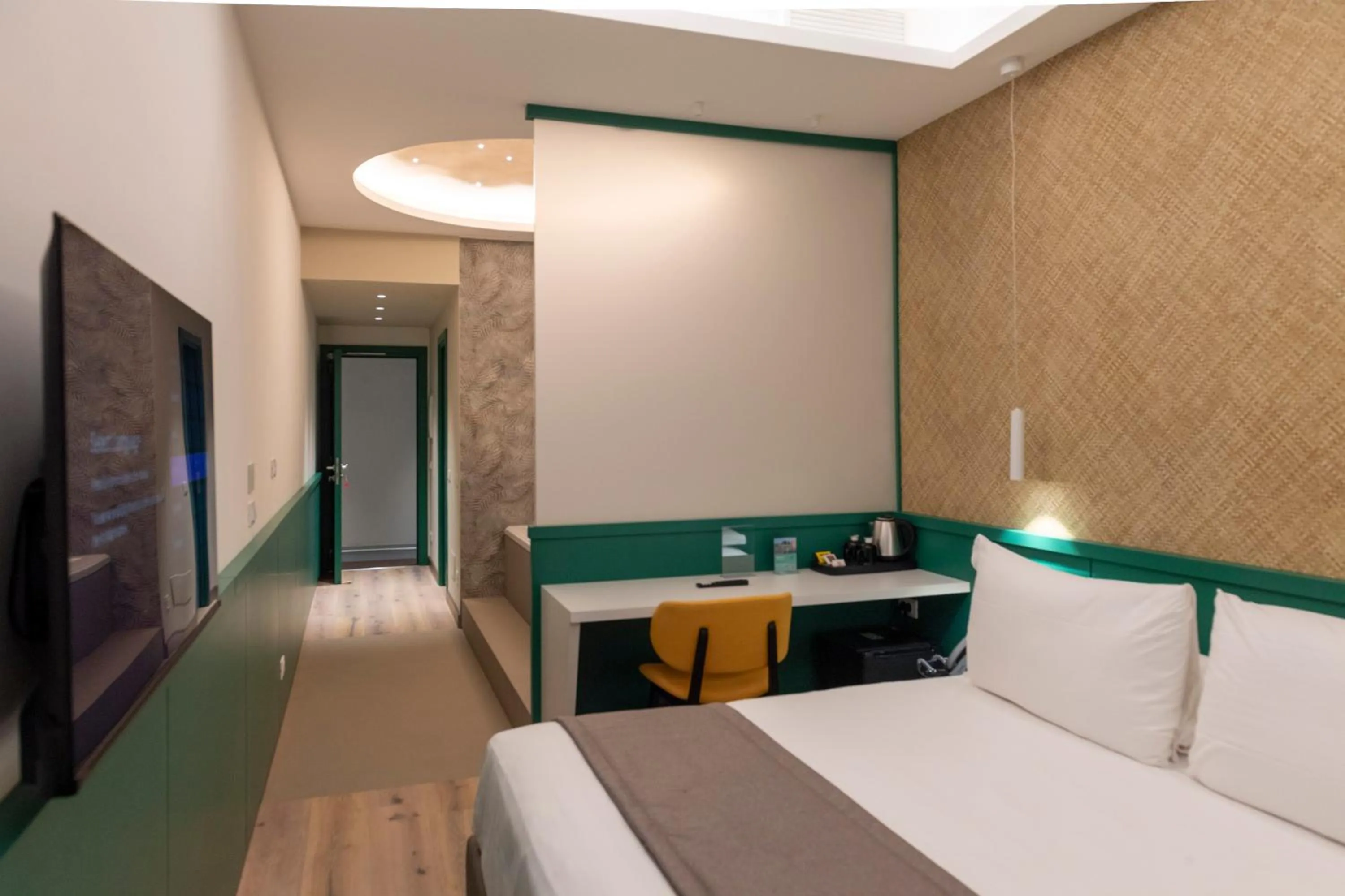 Bed in Smart Hotel Napoli