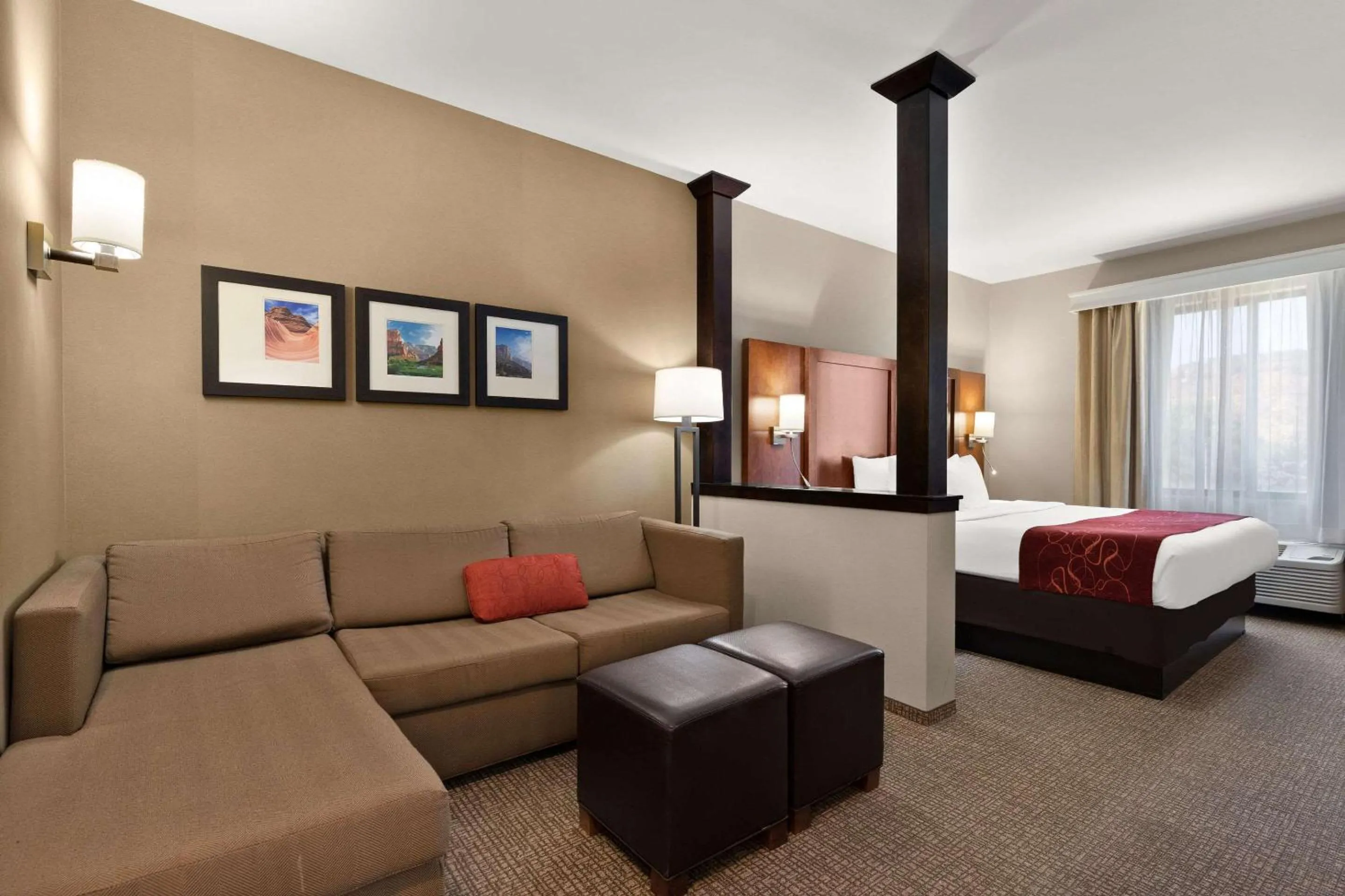 Bedroom, Bed in Comfort Suites Kanab National Park Area