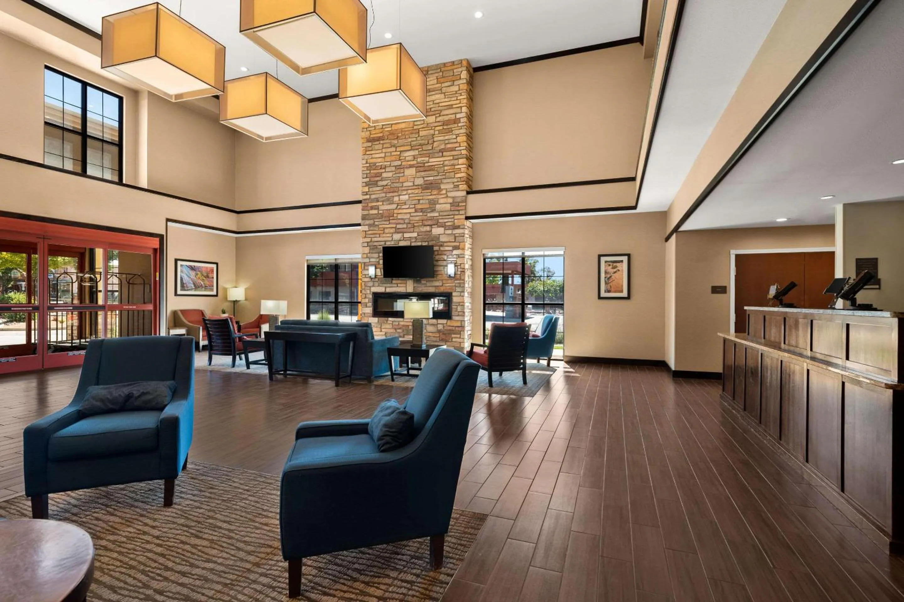 Lobby or reception in Comfort Suites Kanab National Park Area