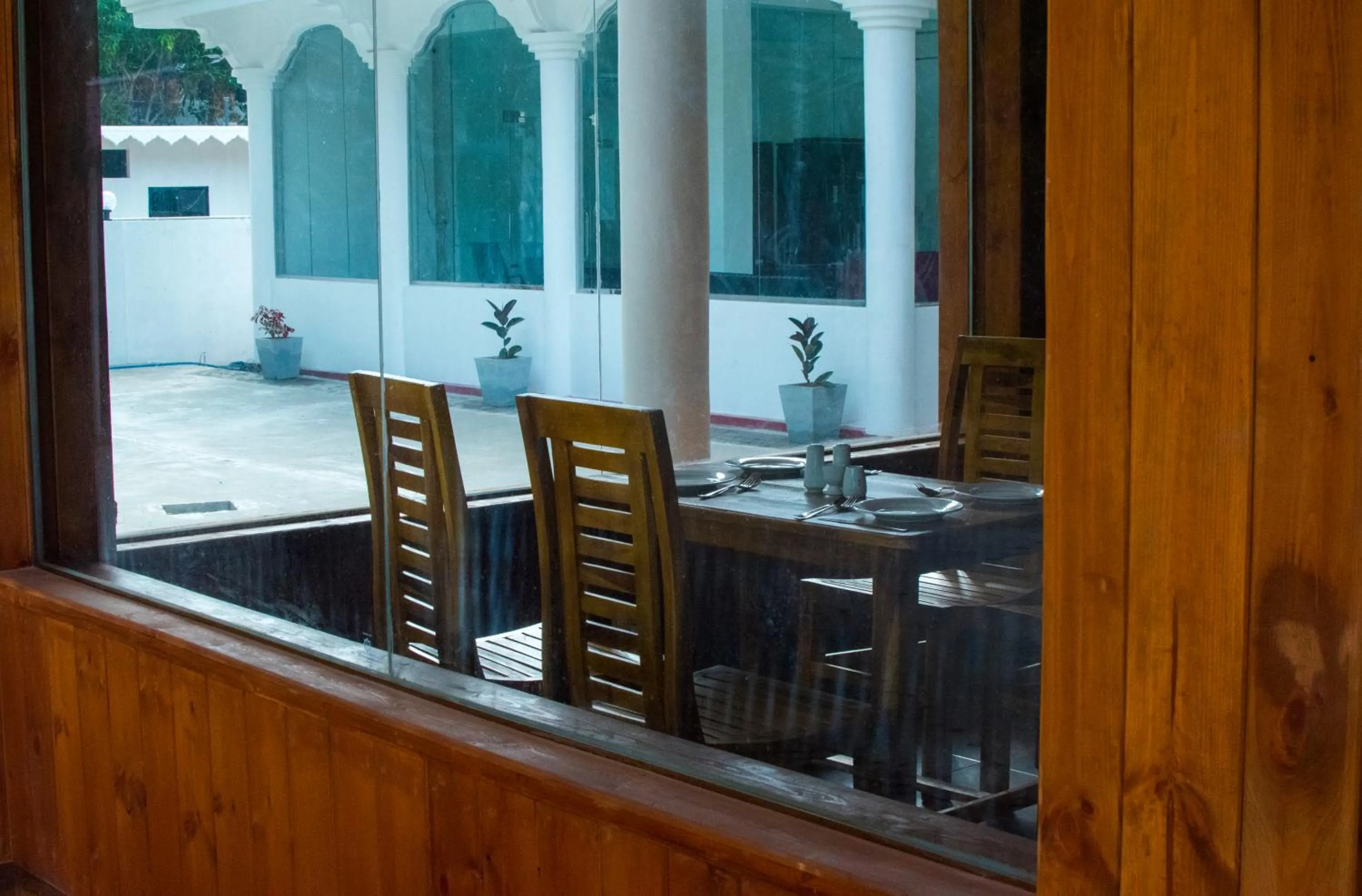 Dining area in MRD Beach Hotel