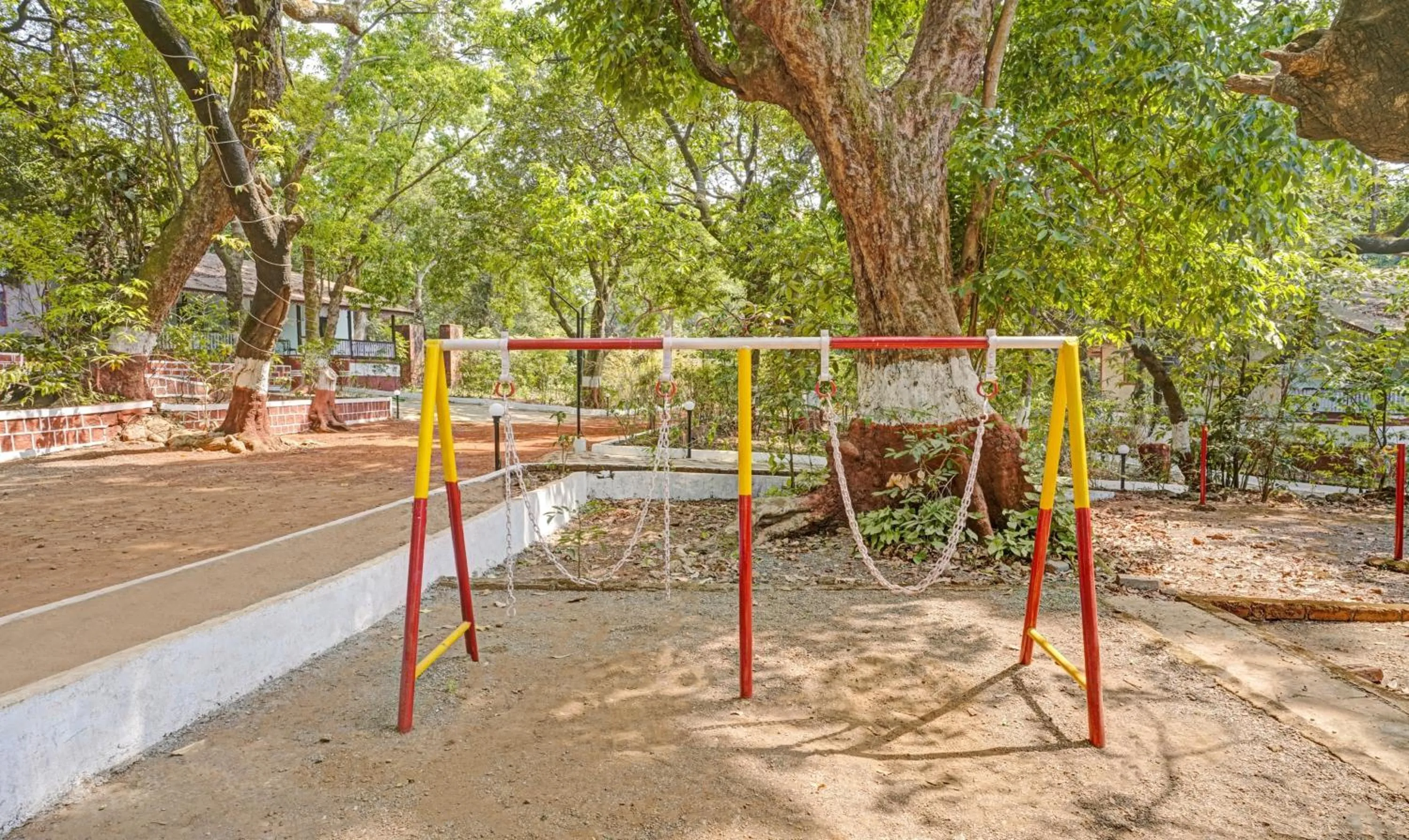 Children play ground in Treebo Cecil Resort, 600 Mtrs From Matheran Railway Station