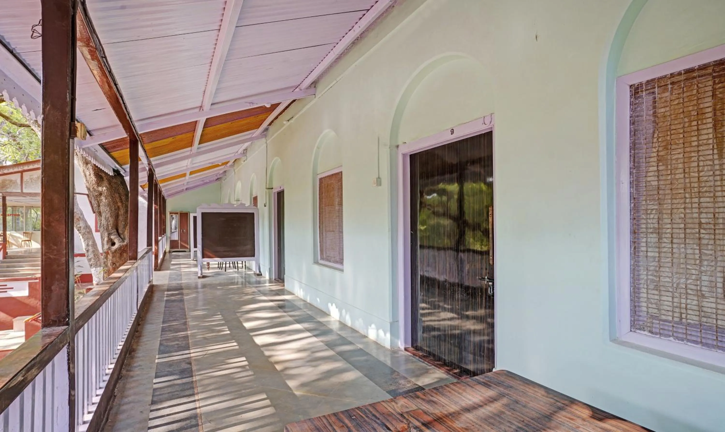 Balcony/Terrace in Treebo Cecil Resort, 600 Mtrs From Matheran Railway Station