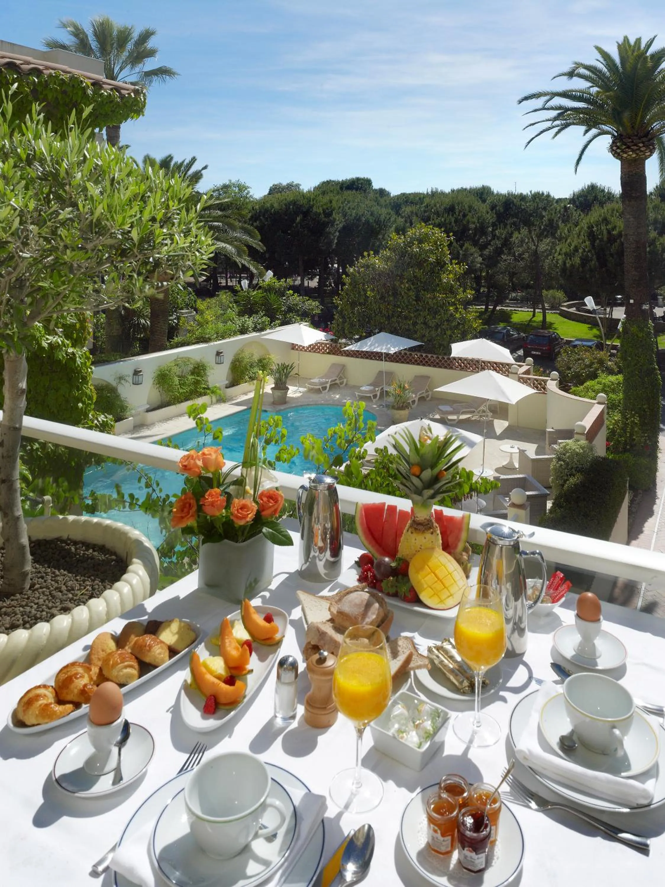 Balcony/Terrace in Hôtel Juana