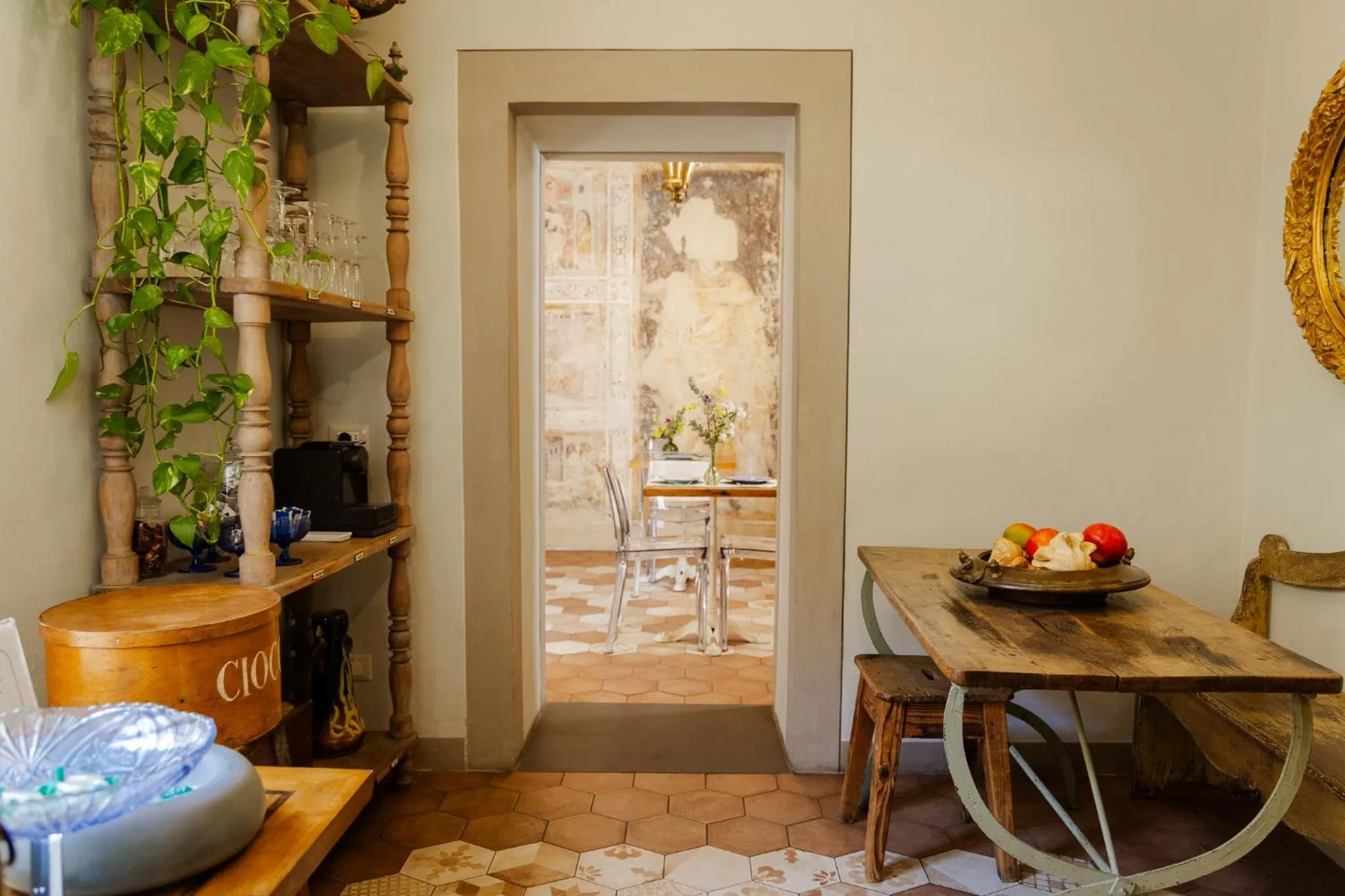 Breakfast in San Pier Novello in Oltrarno