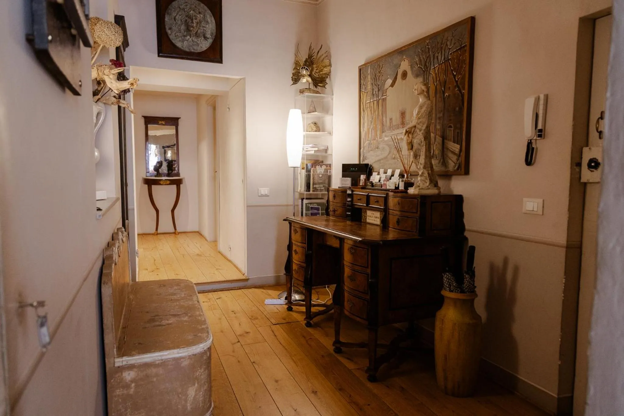 Lobby or reception in San Pier Novello in Oltrarno