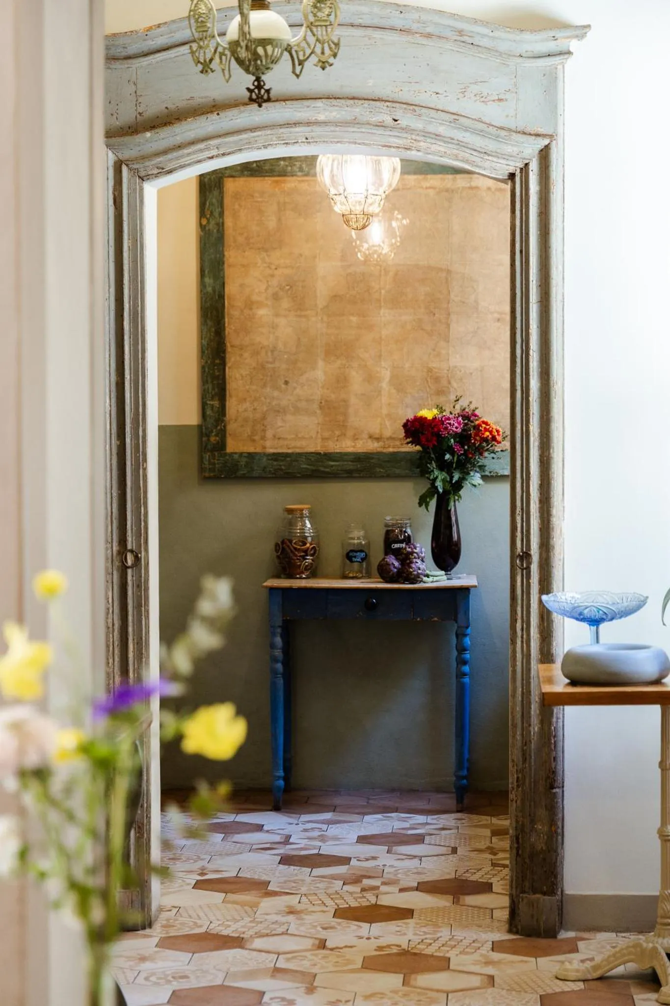 Kitchen or kitchenette in San Pier Novello in Oltrarno