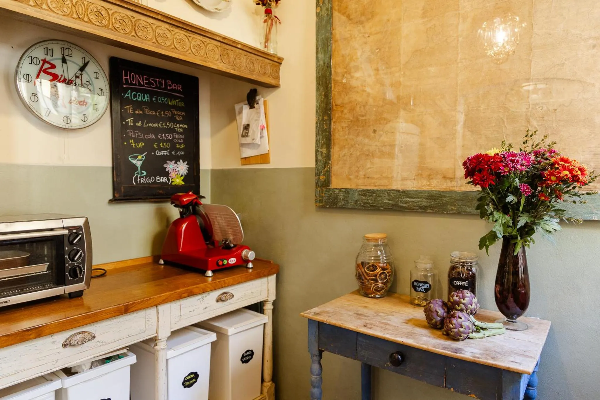 Kitchen or kitchenette in San Pier Novello in Oltrarno