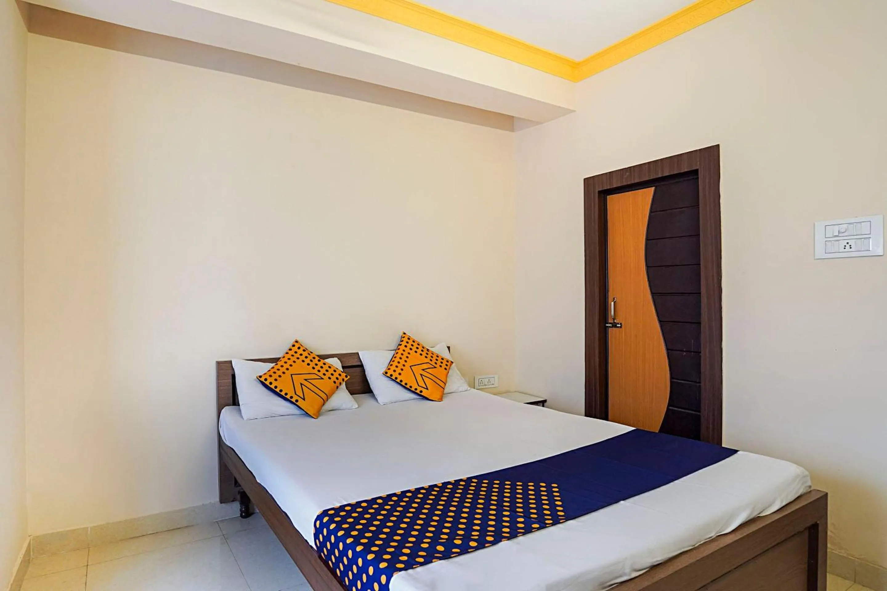 Bedroom, Bed in Hotel O Trisha Guest House