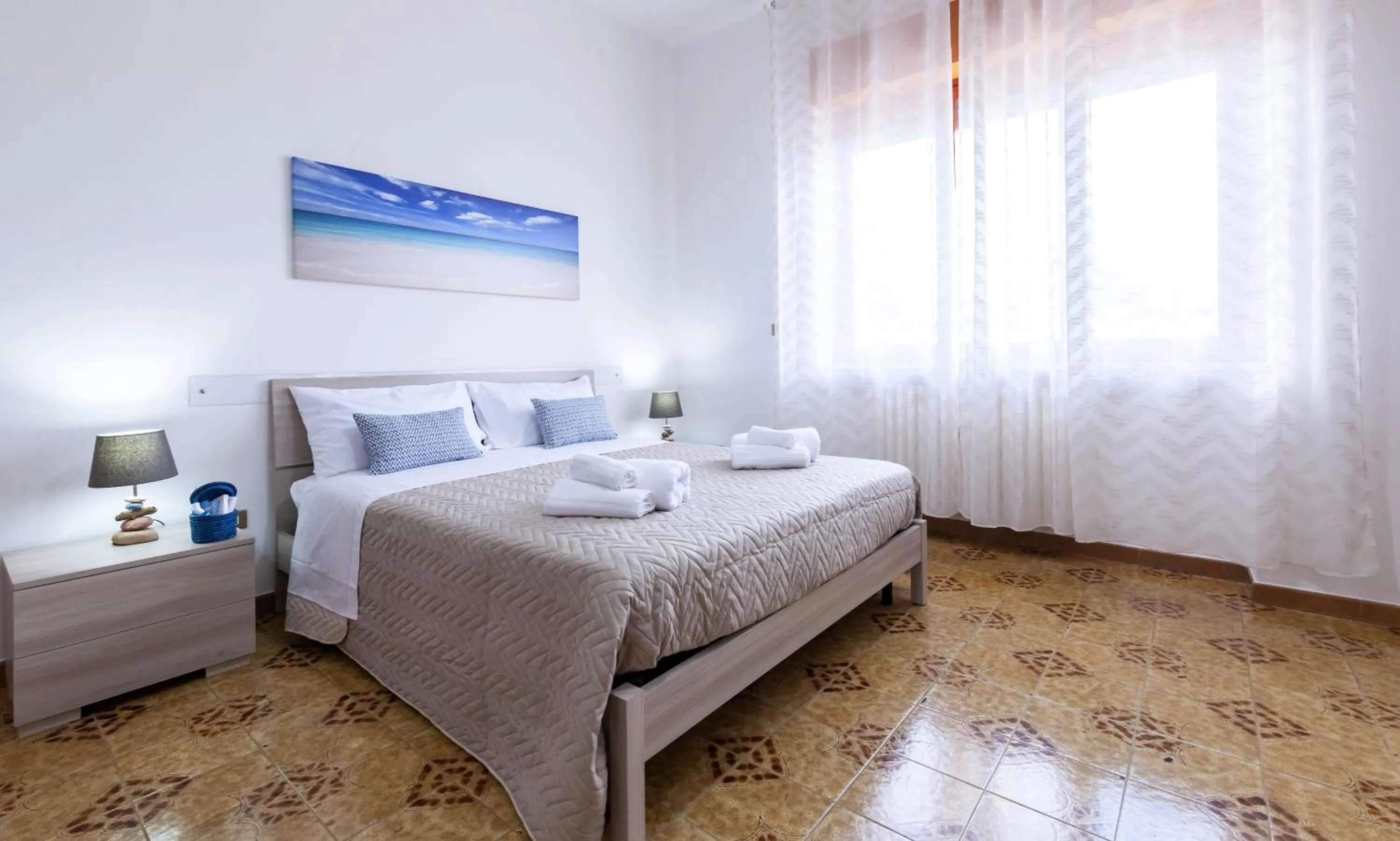 Bedroom in Lupomonaco Rooms