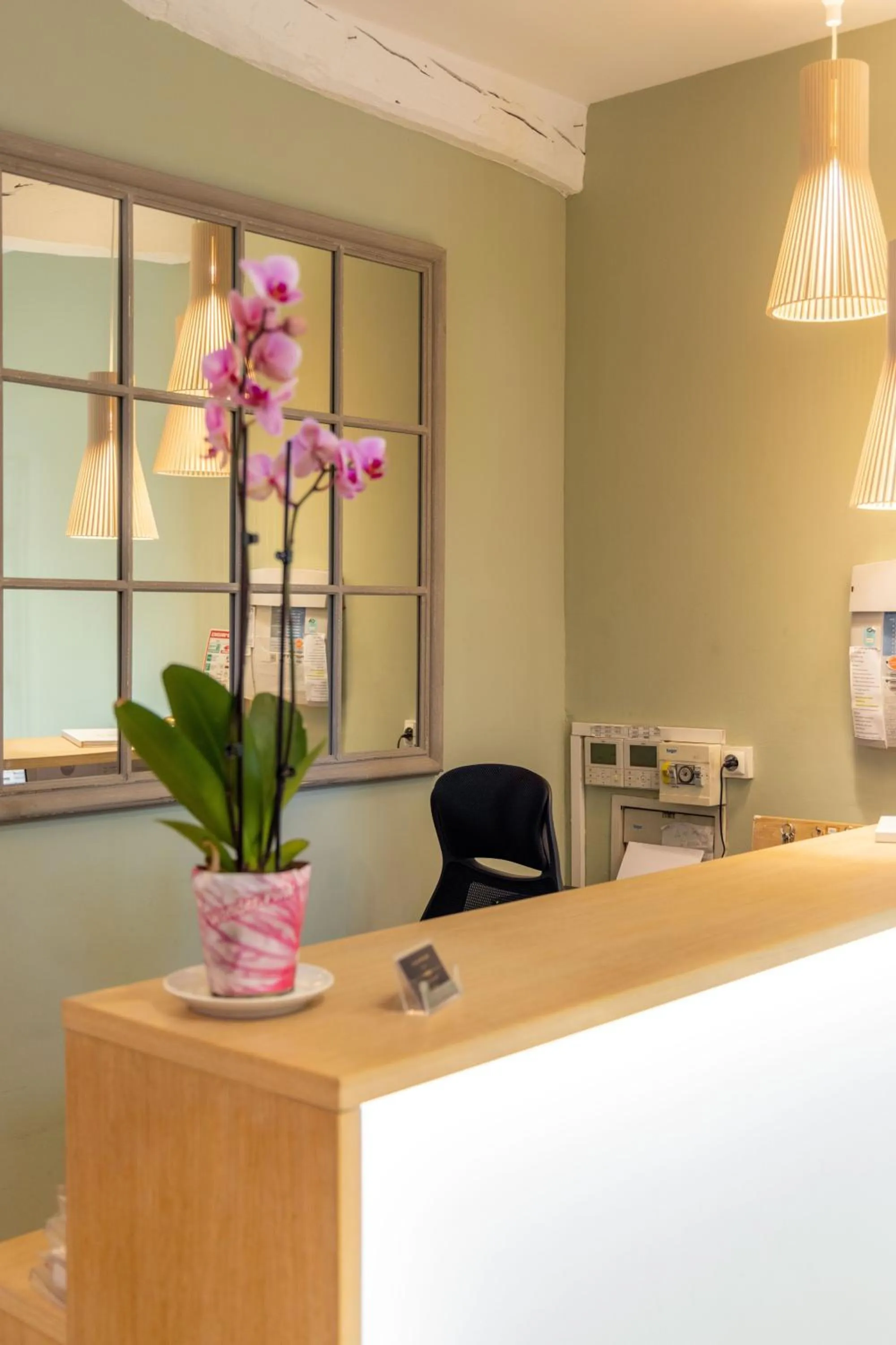 Lobby or reception in Hotel les Armoiries