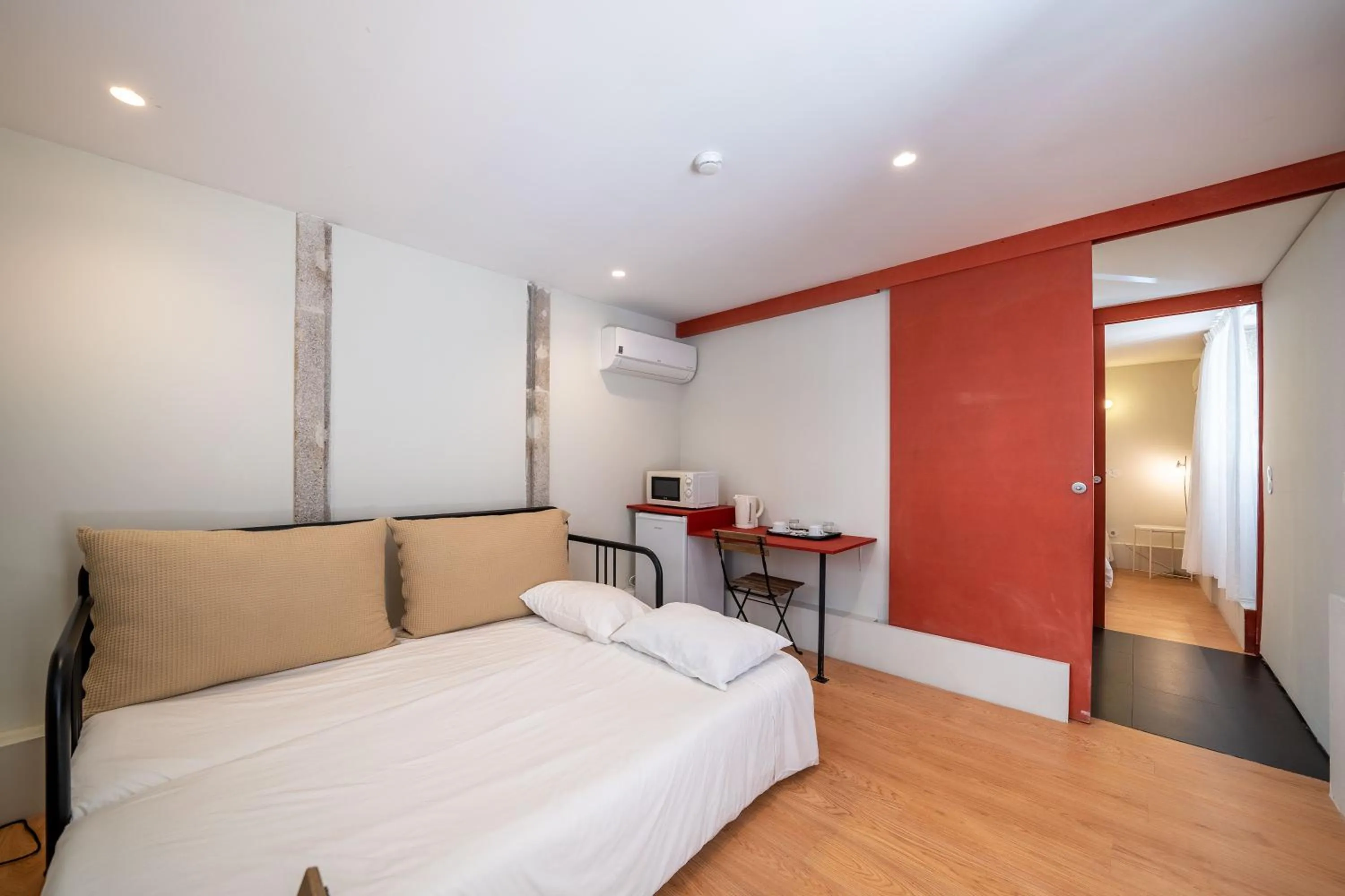 Living room, Bed in CASA RIETSCH