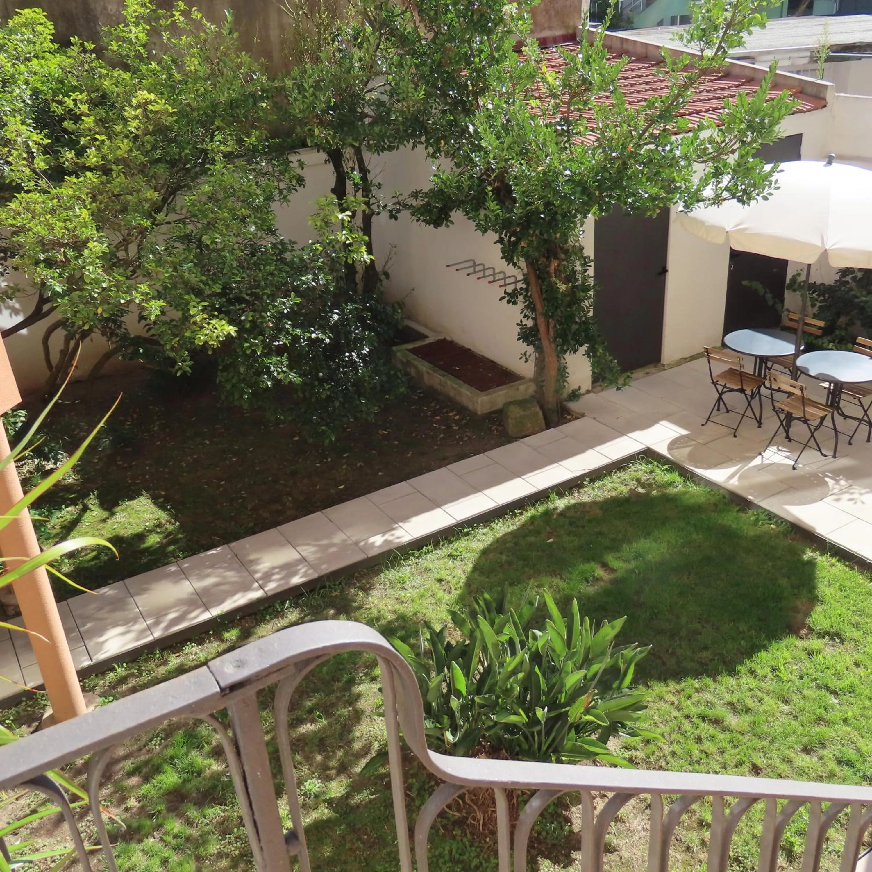 Garden view in CASA RIETSCH