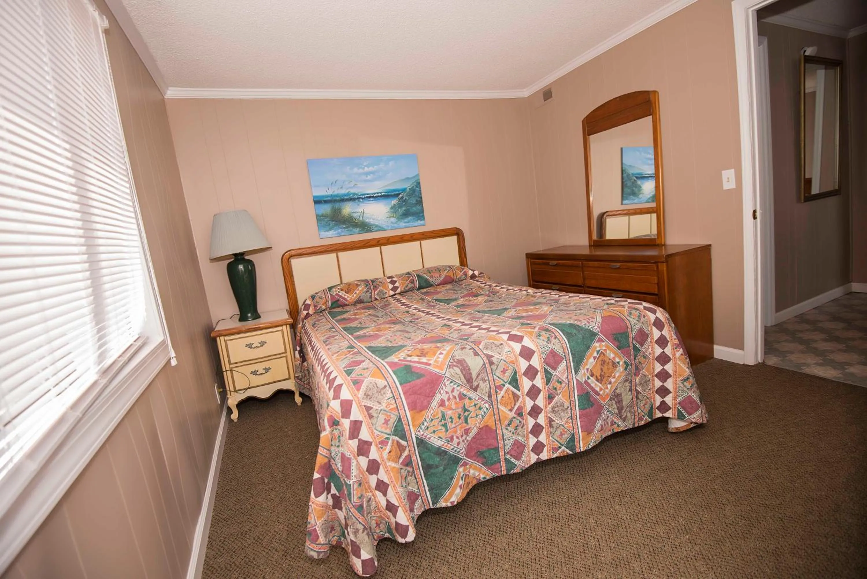 Bed in Avon Cottages