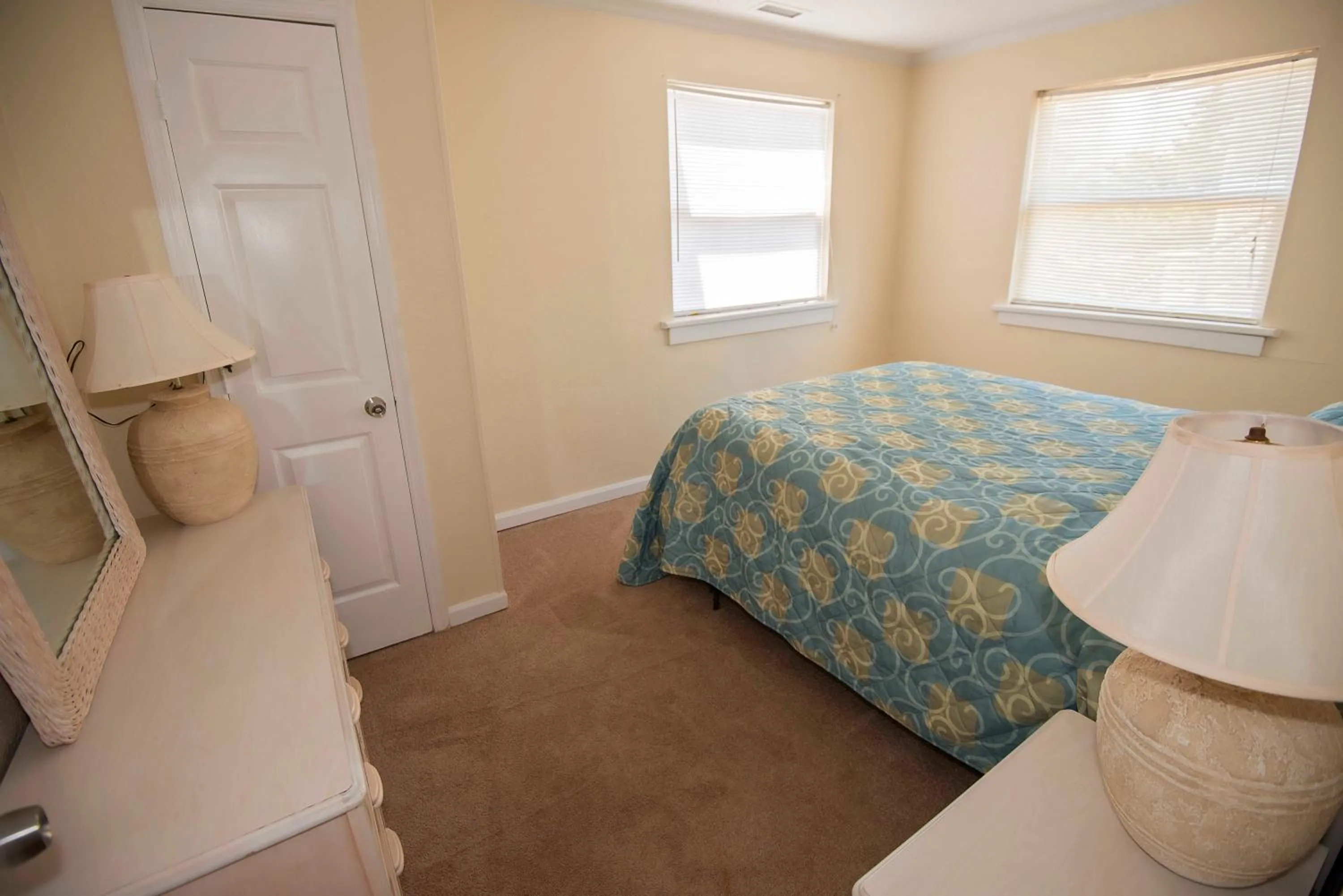 Bed in Avon Cottages