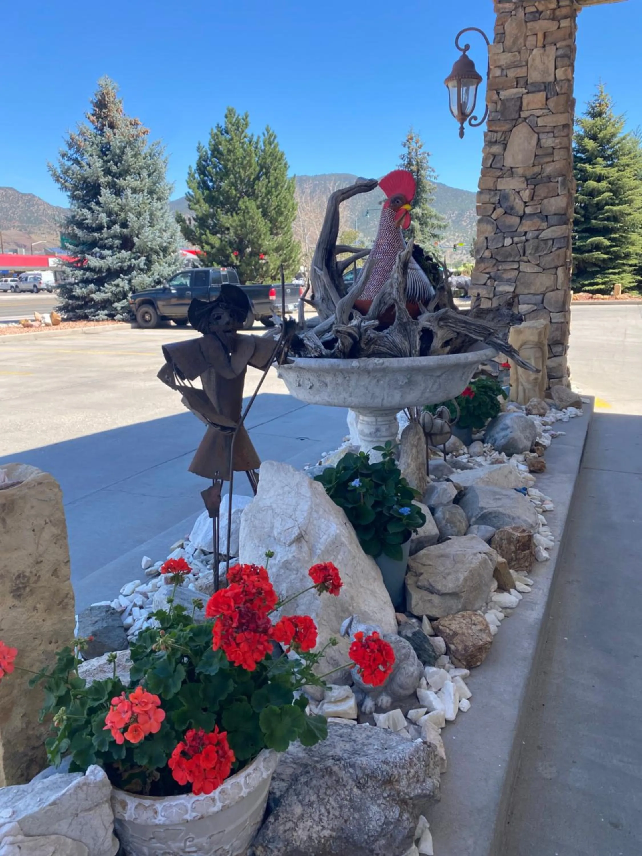 Decorative detail in Browns Canyon Inn