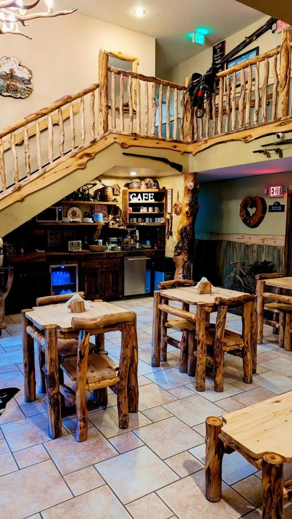 Lobby or reception in Browns Canyon Inn