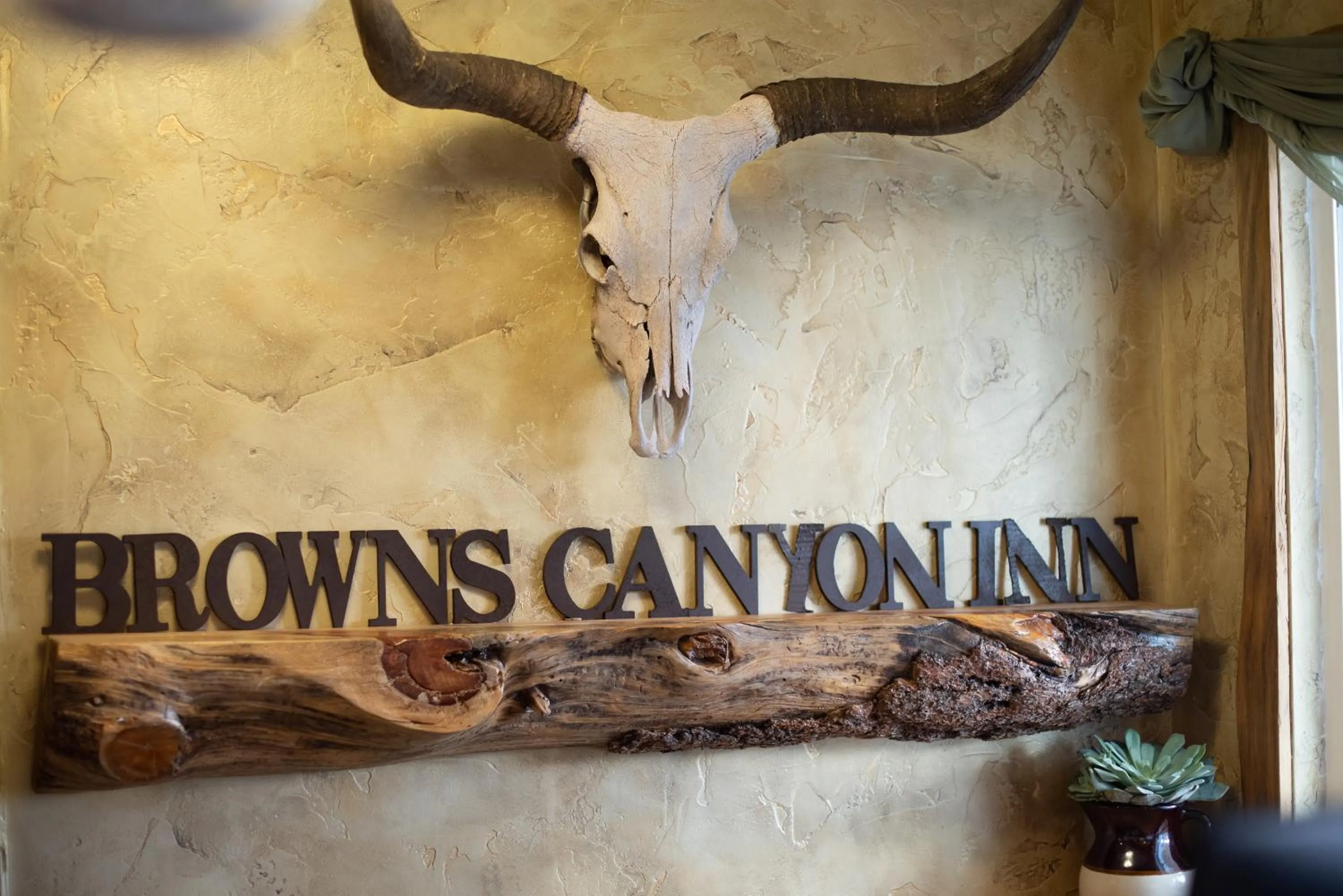 Property logo or sign in Browns Canyon Inn
