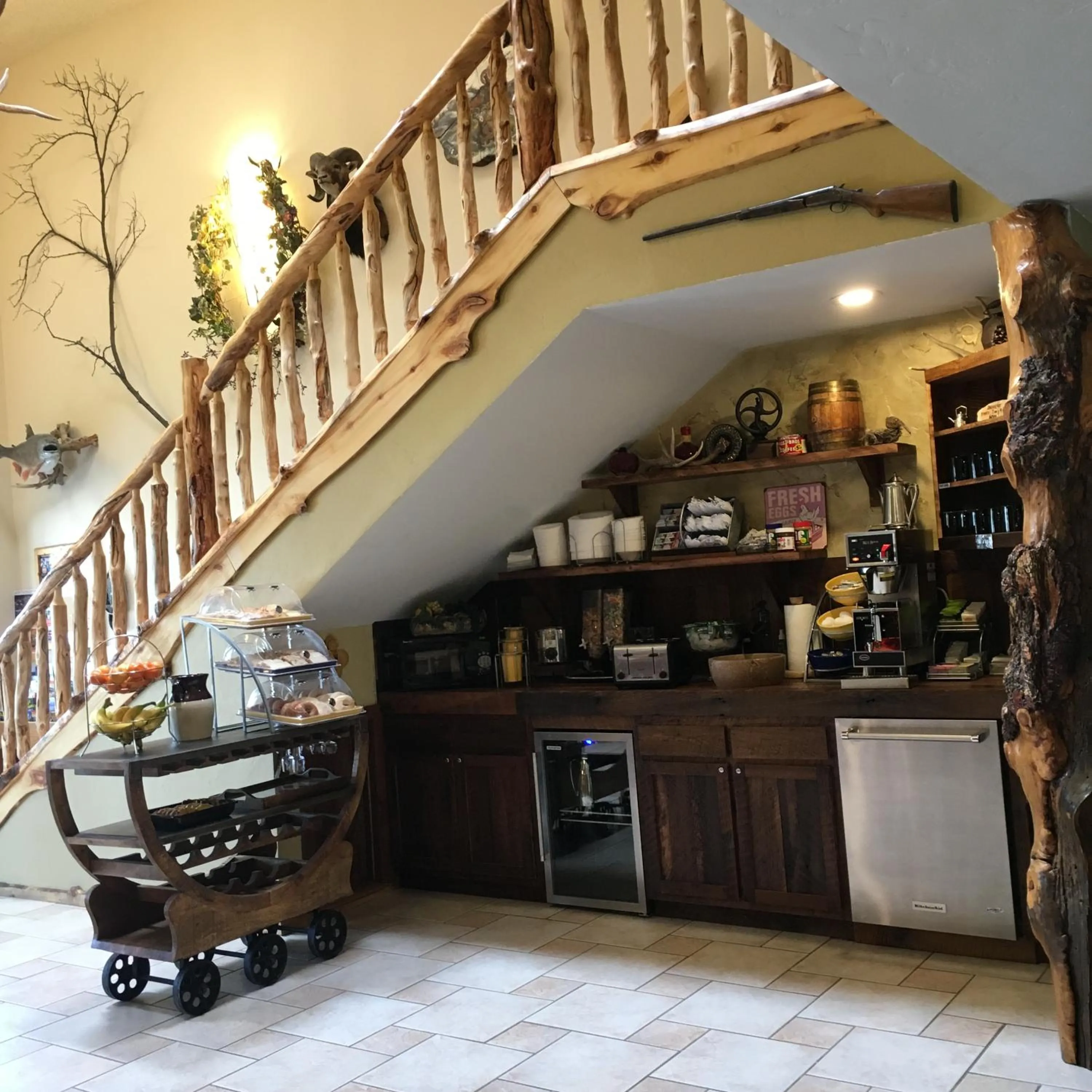 Lobby or reception in Browns Canyon Inn