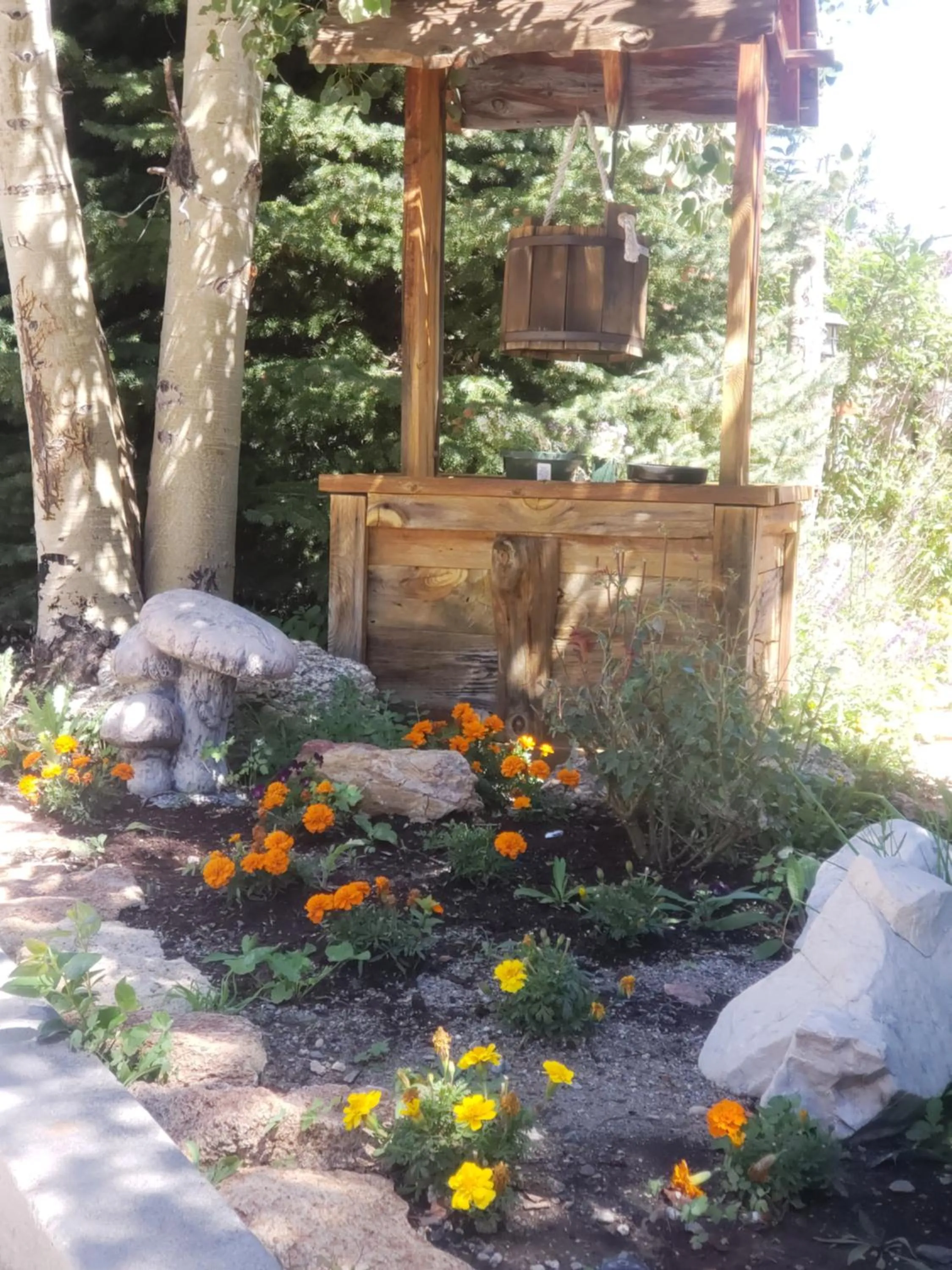 Garden in Browns Canyon Inn