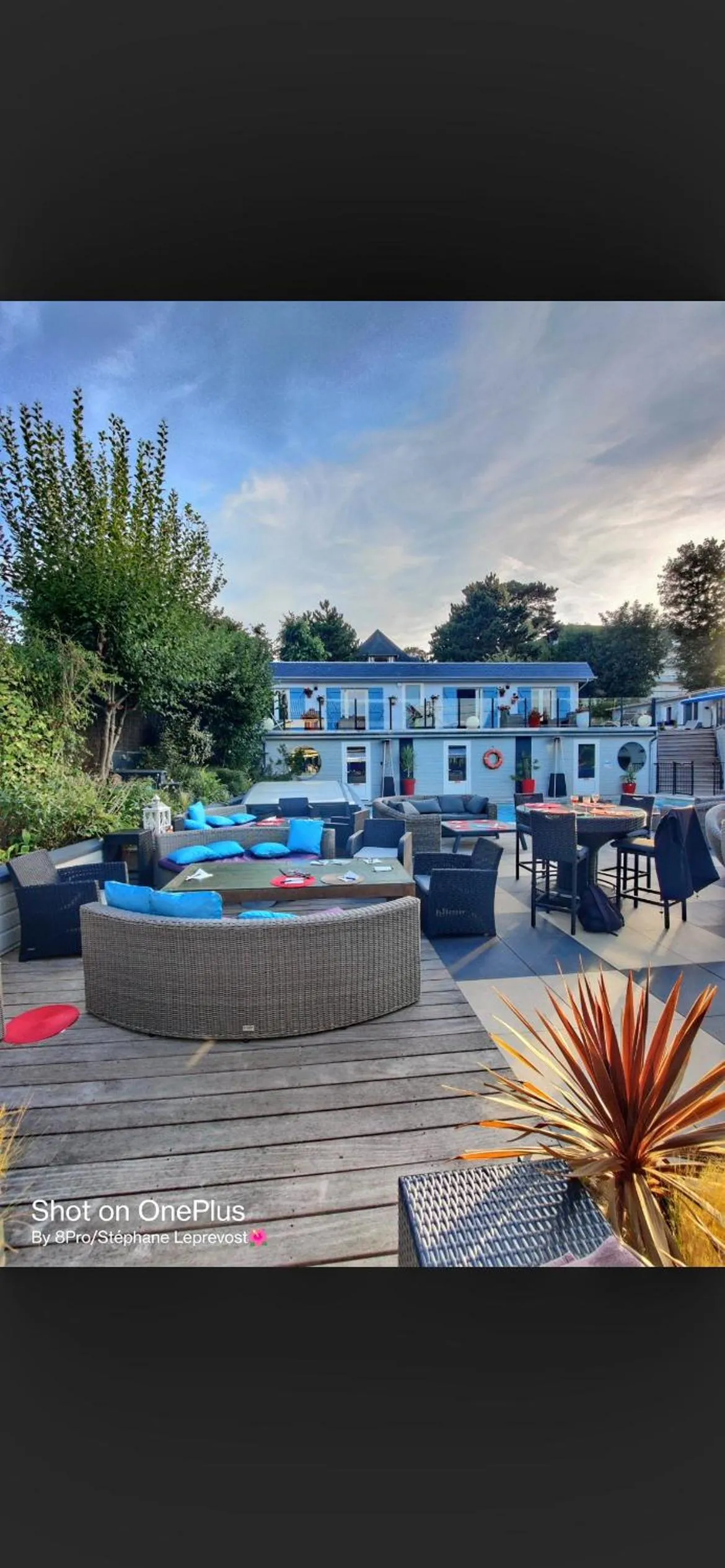Balcony/Terrace in Hotel la piscine