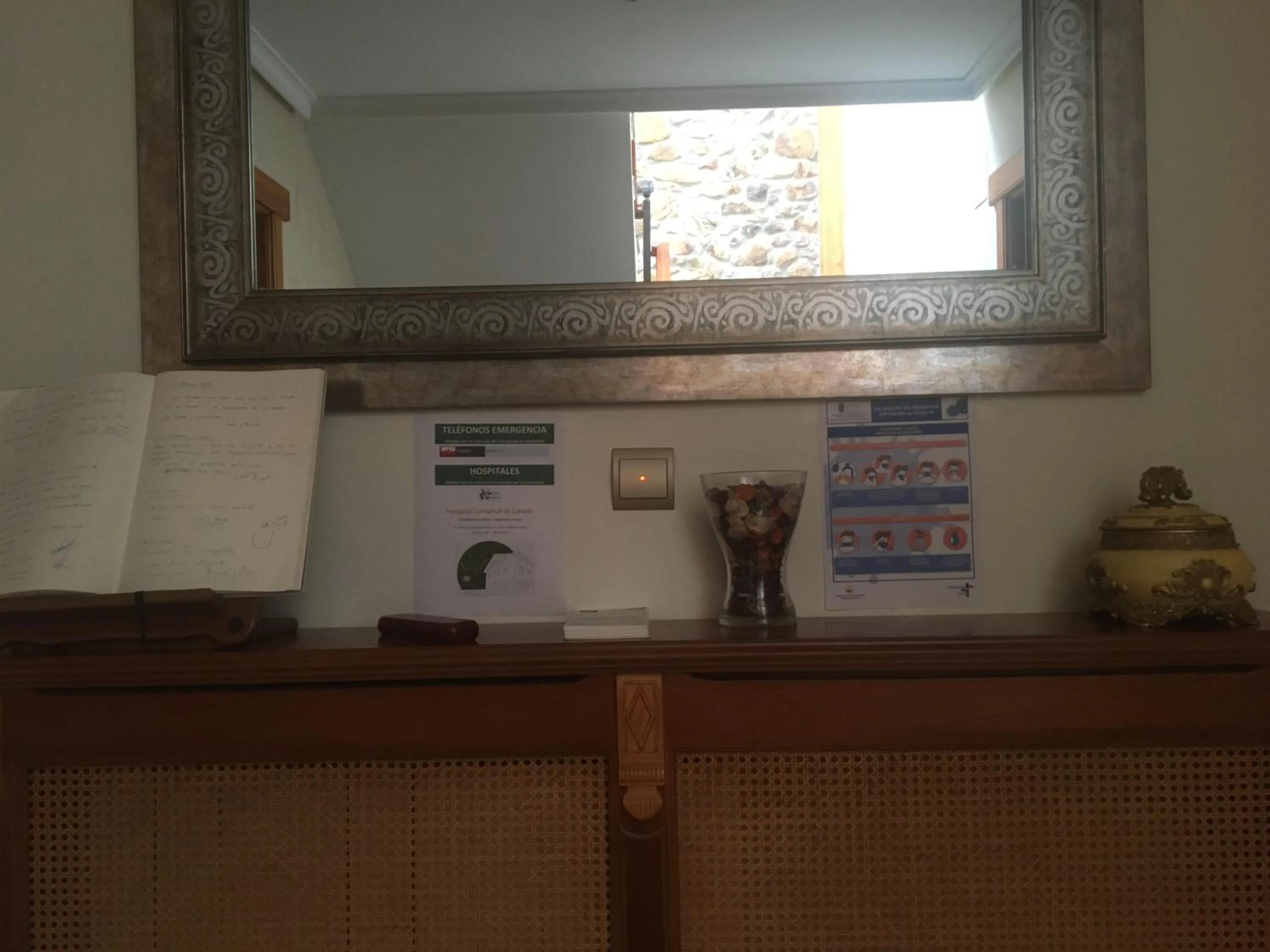 Lobby or reception in Posada El Nozal