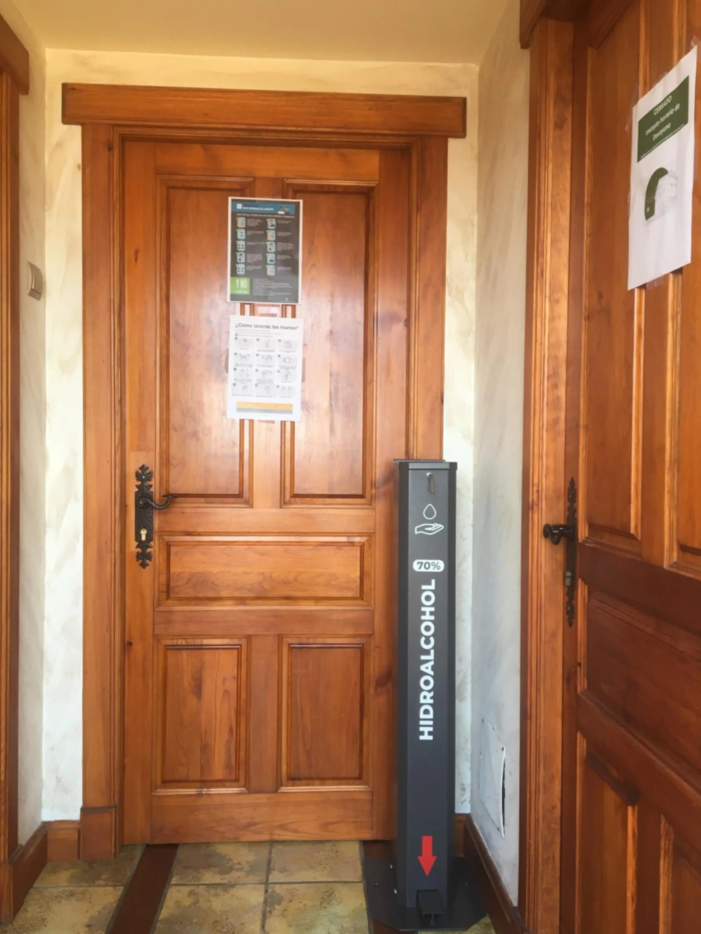 Facade/entrance in Posada El Nozal