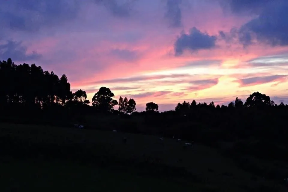 Sunset in Posada El Nozal