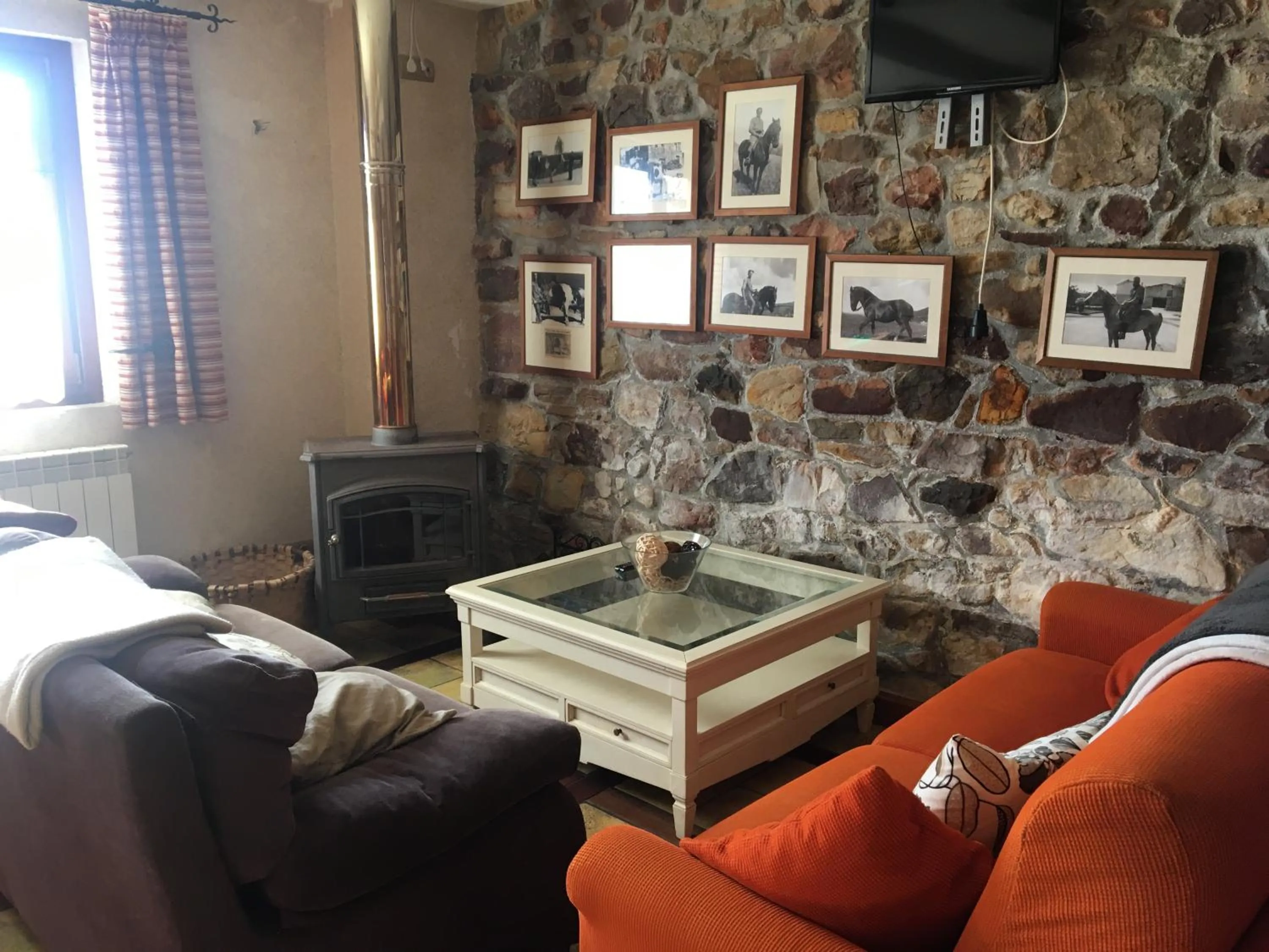 Living room in Posada El Nozal