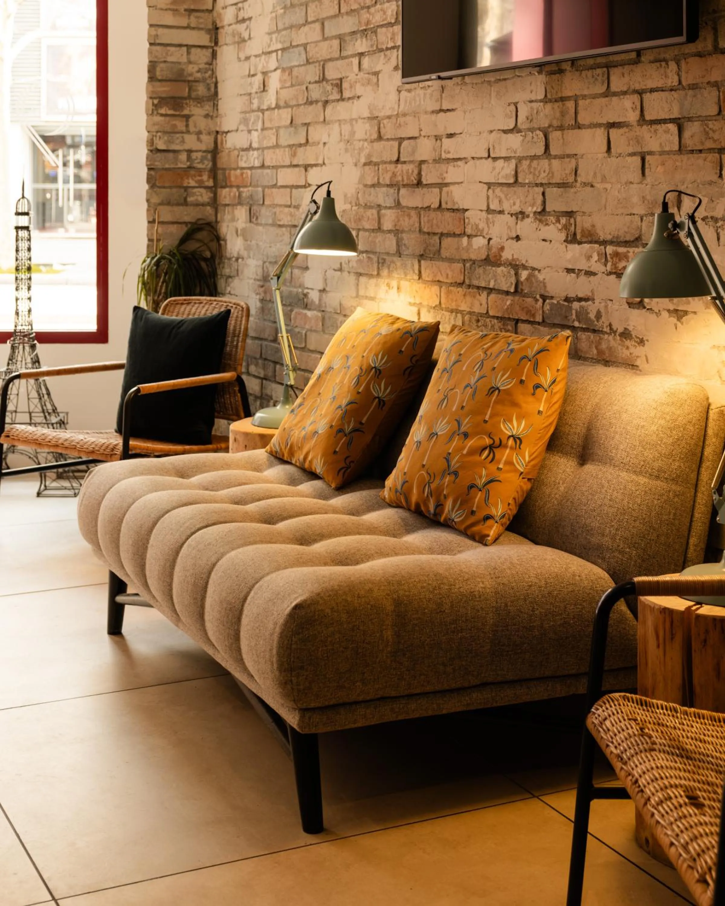 Lobby or reception in 9Hotel Bastille-Lyon