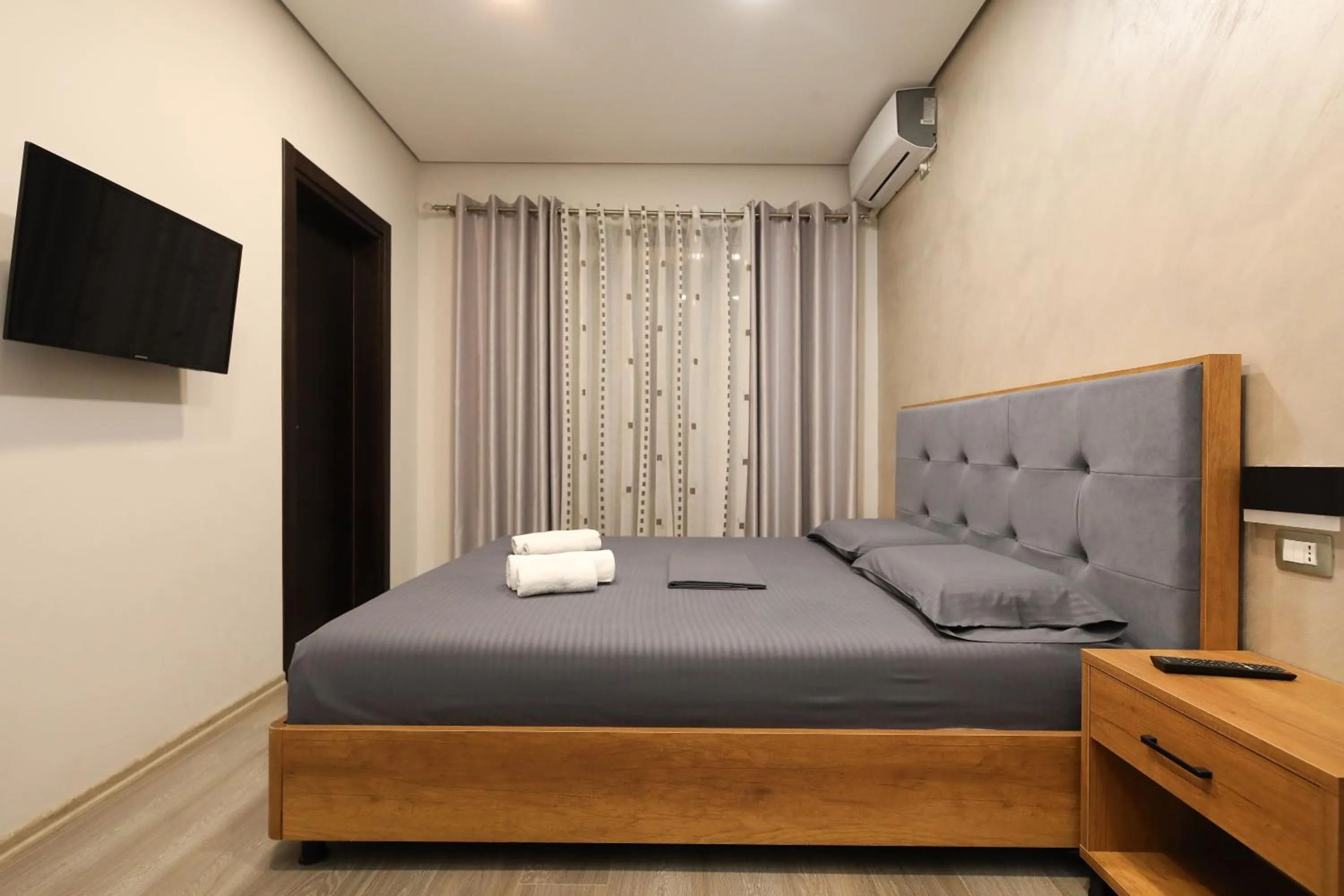 Bed in Hotel Salvadore