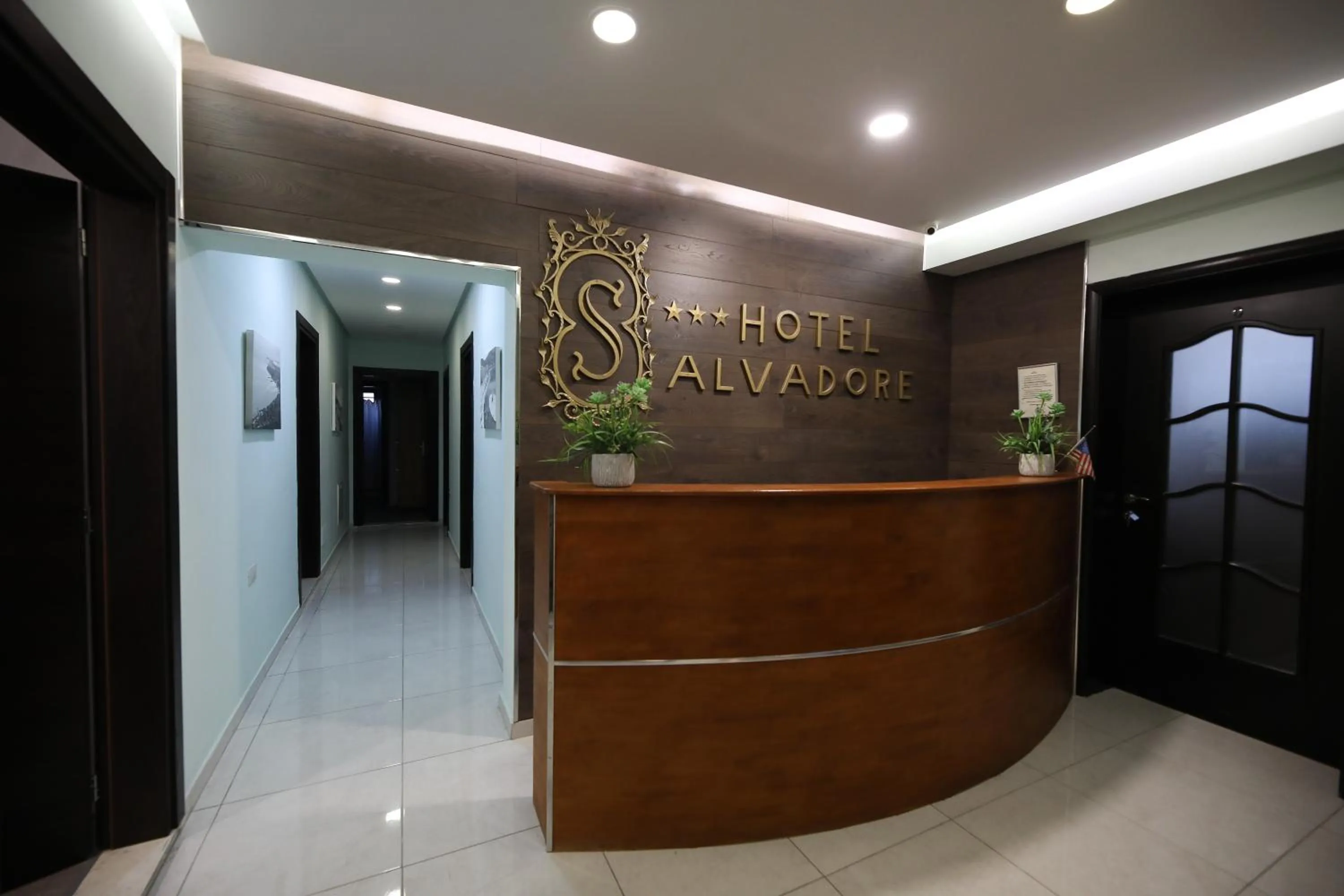 Property logo or sign in Hotel Salvadore