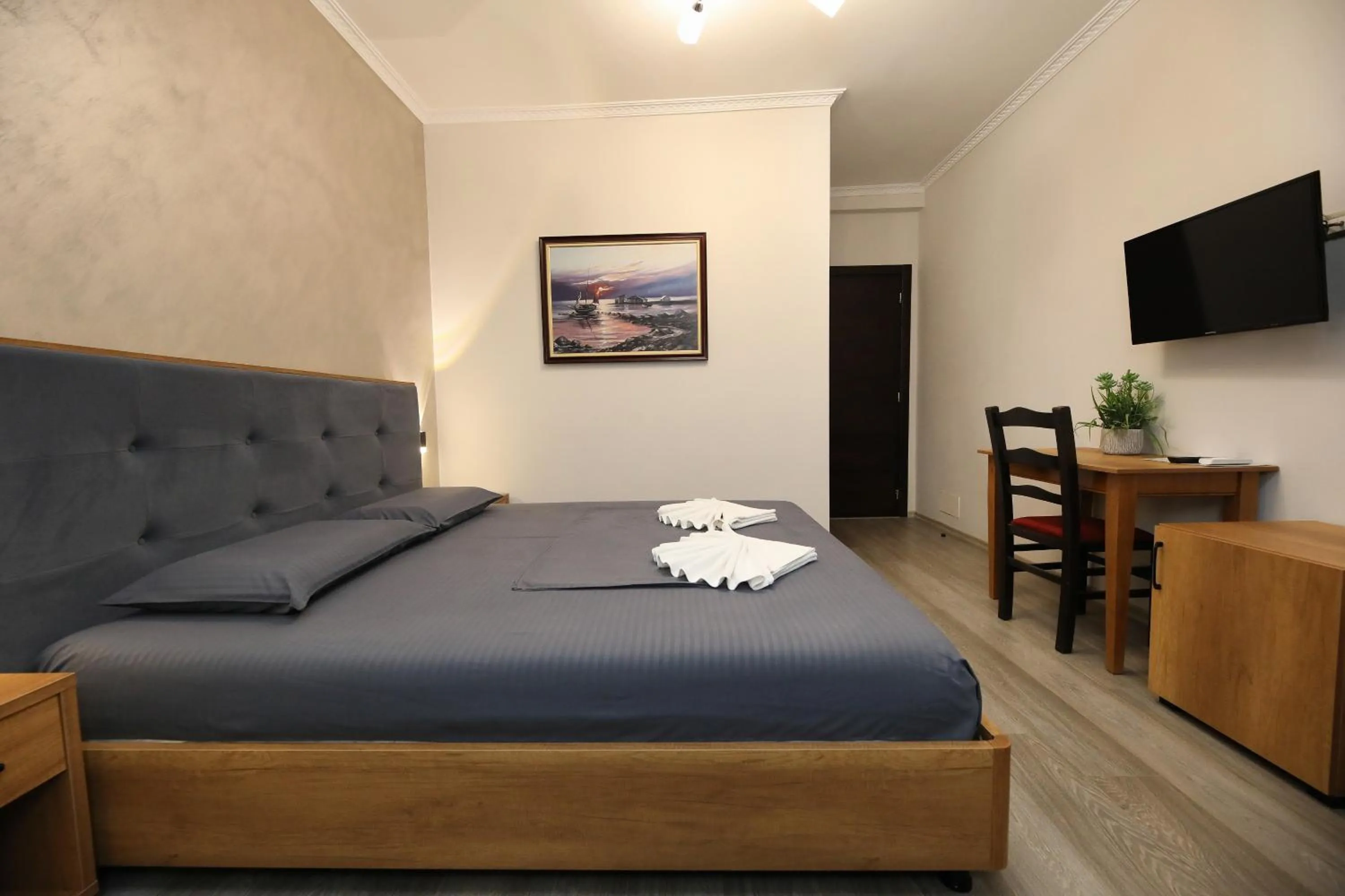 Bed in Hotel Salvadore