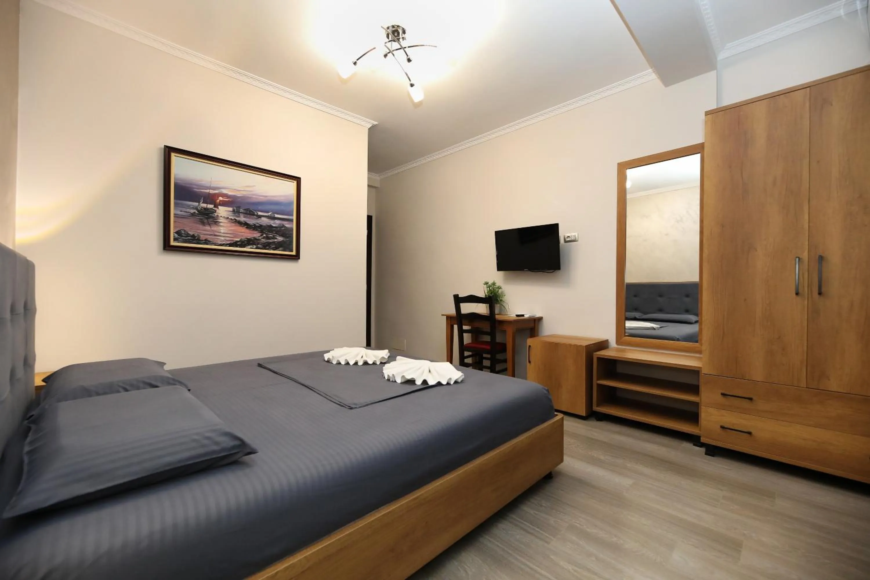 Bed in Hotel Salvadore