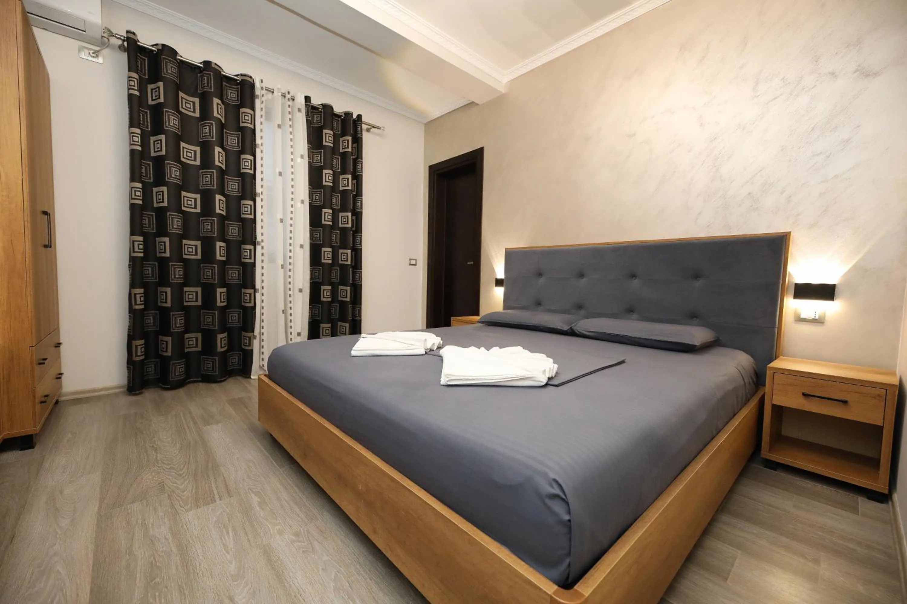 Bed in Hotel Salvadore