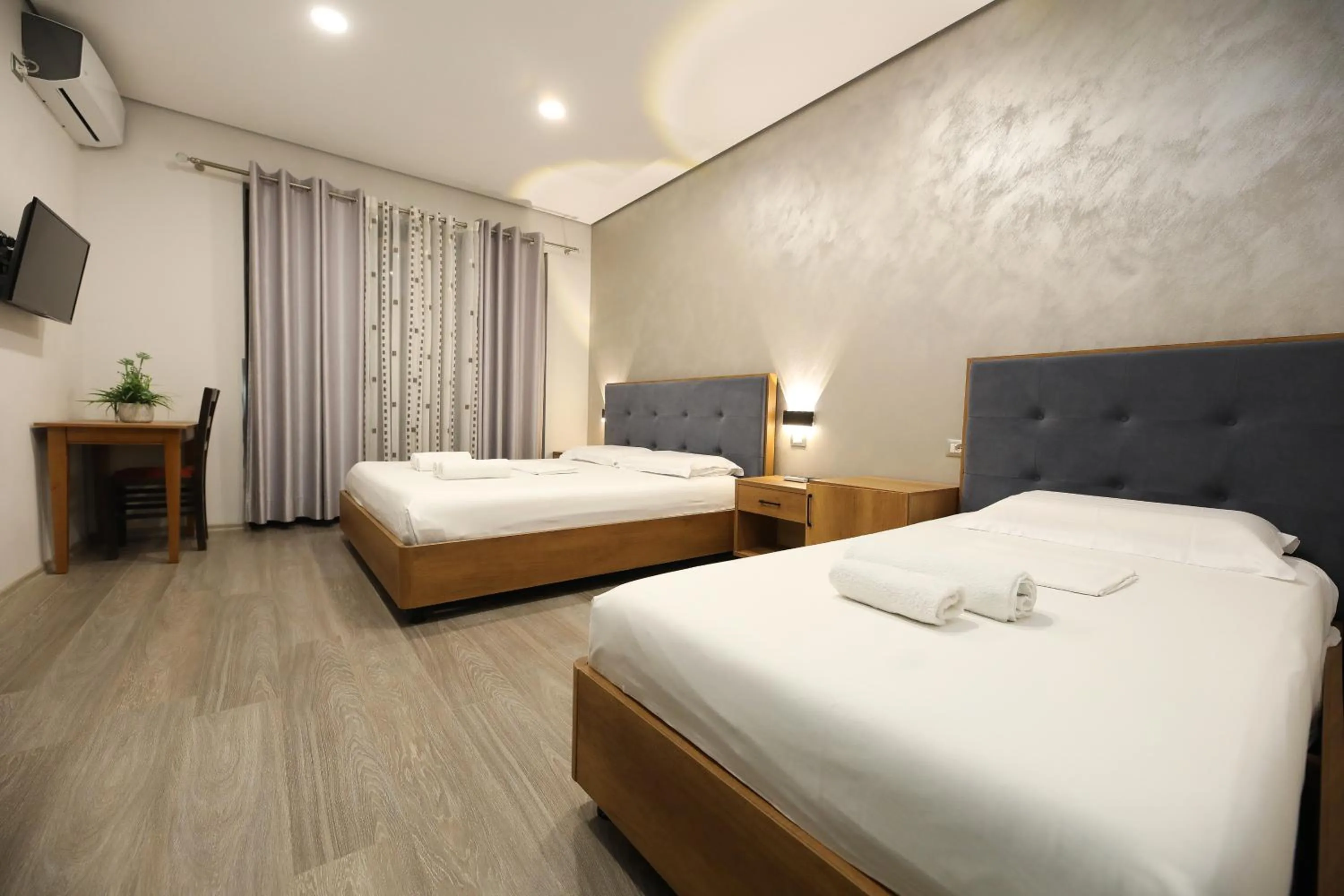 Bed in Hotel Salvadore