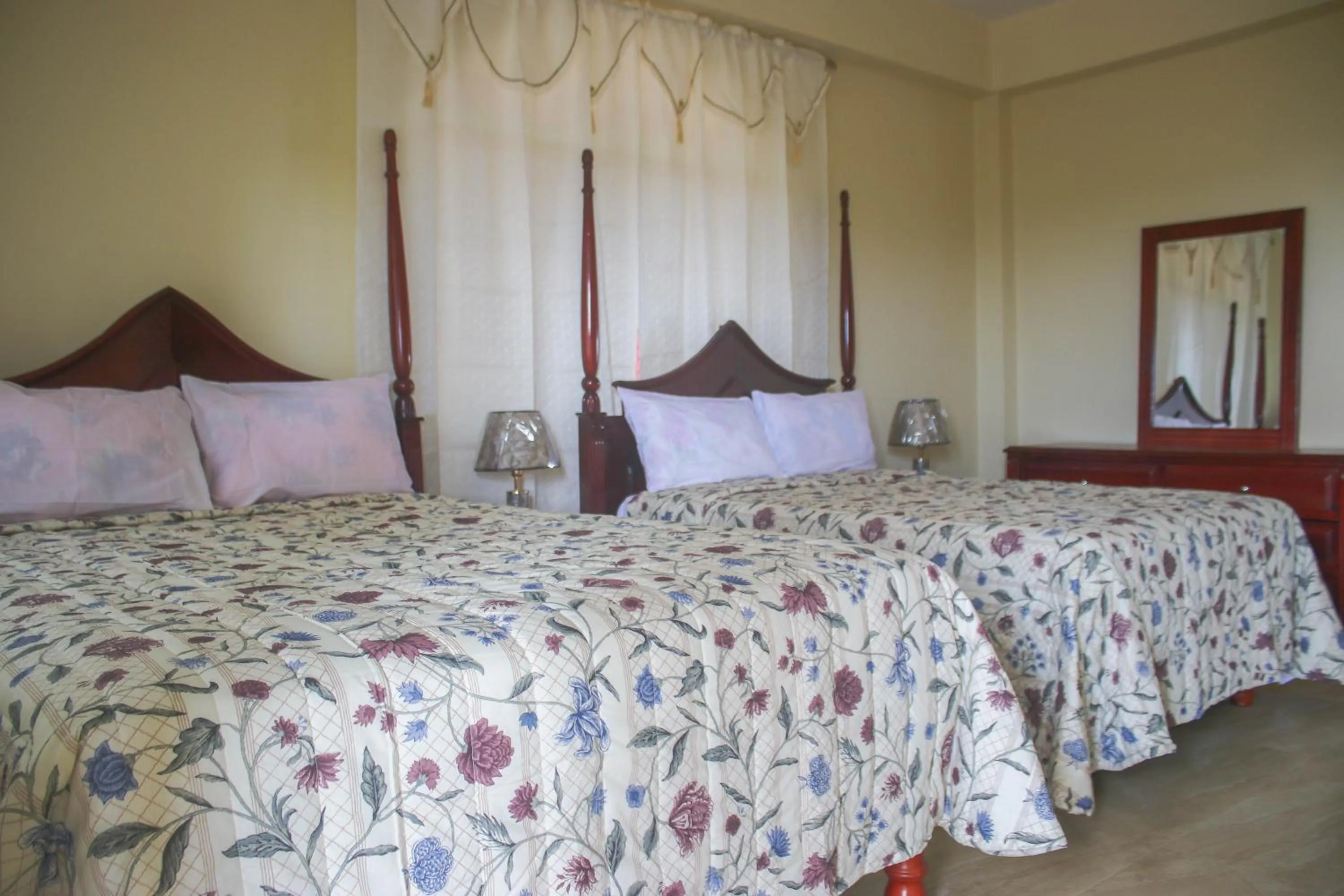 Bed in Solet's Paradise Negril