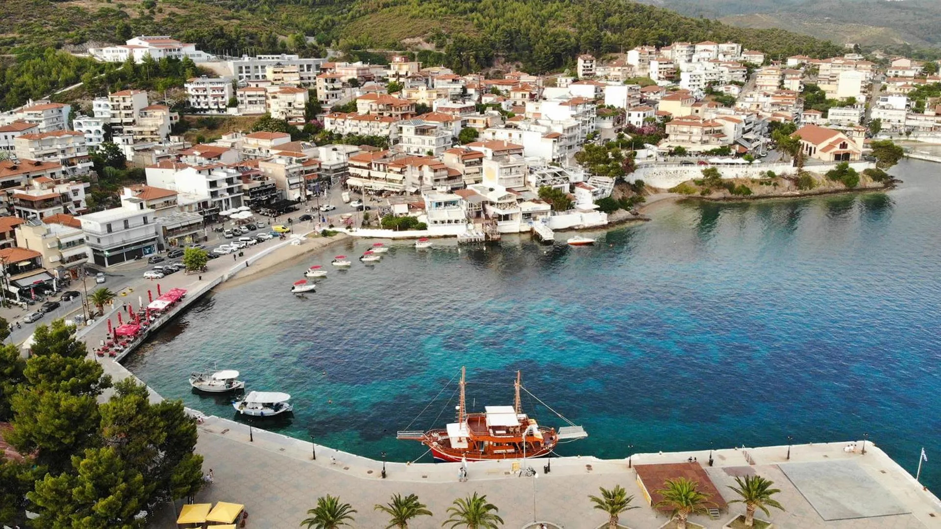 Bird's eye view in Sunshine Apartments