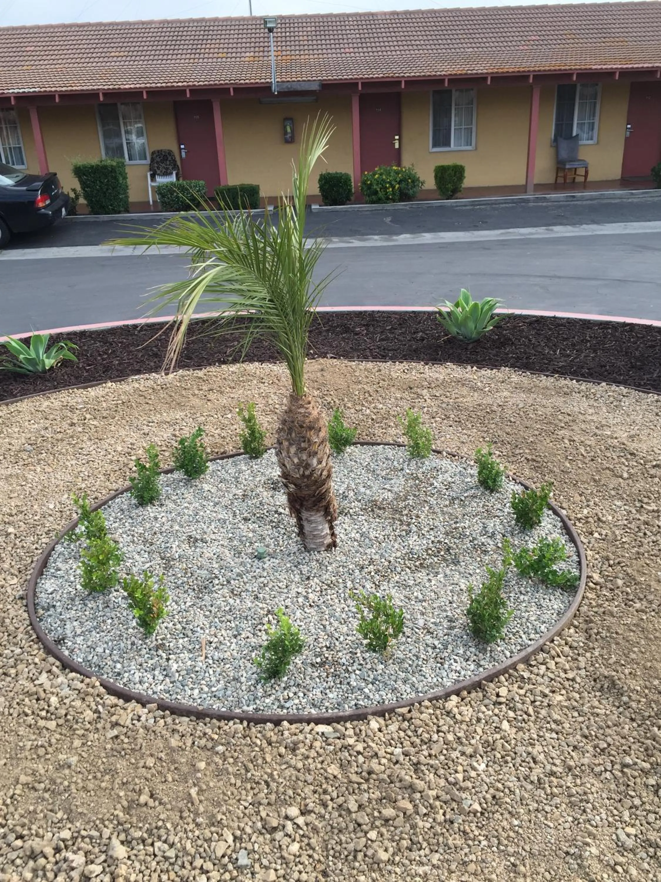Facade/entrance in Hacienda Motel
