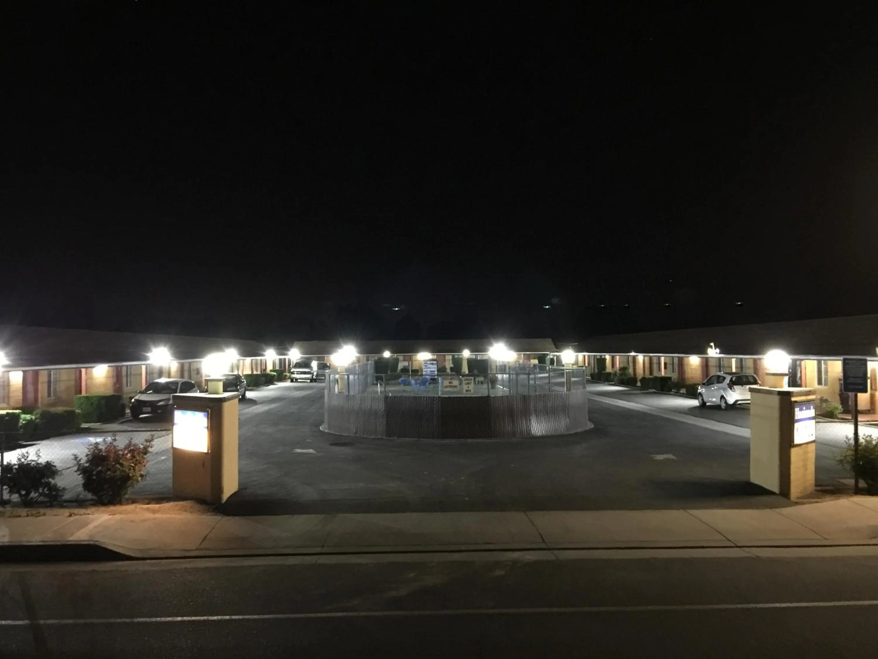 Property building in Hacienda Motel