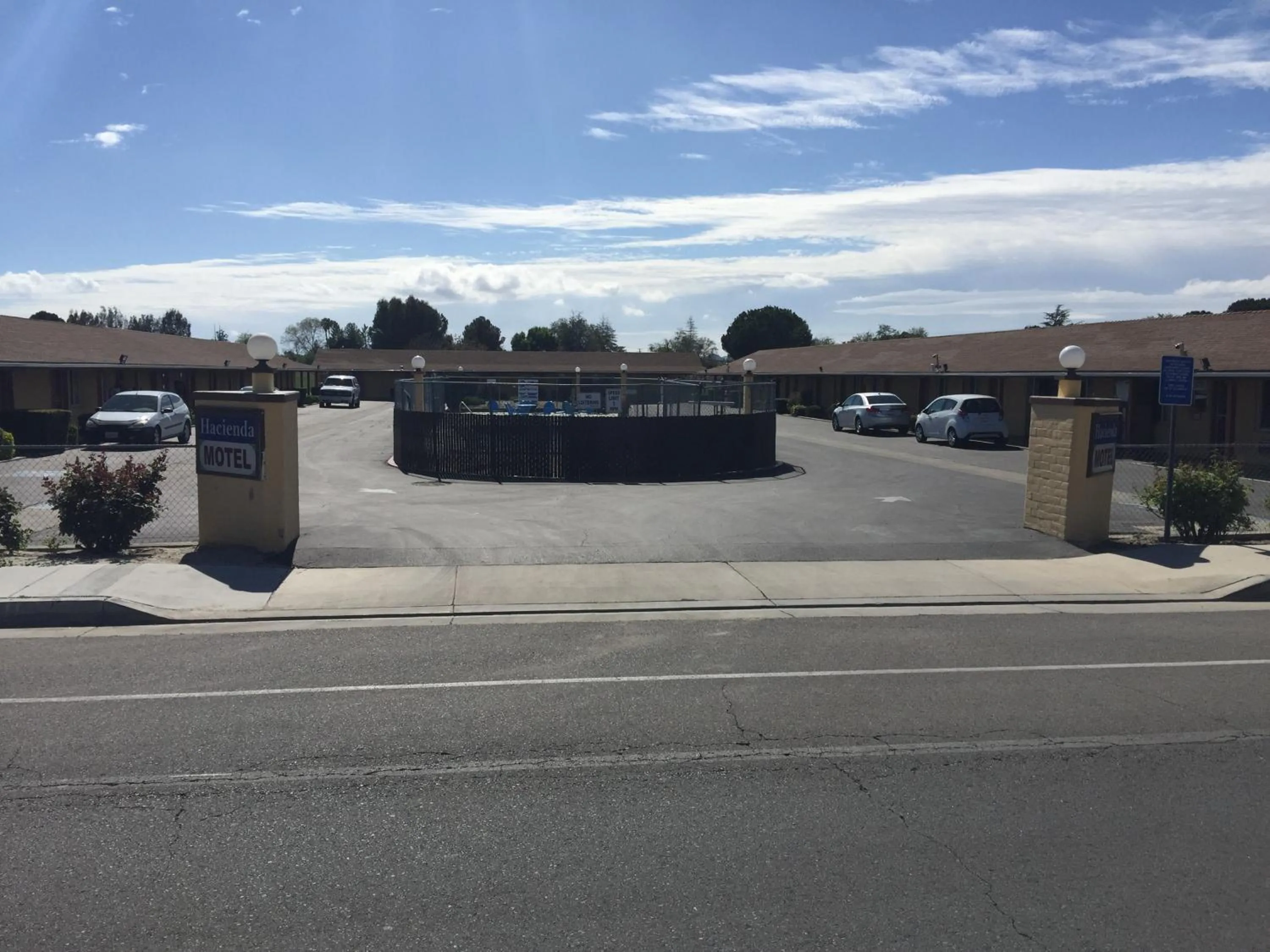 Property building in Hacienda Motel