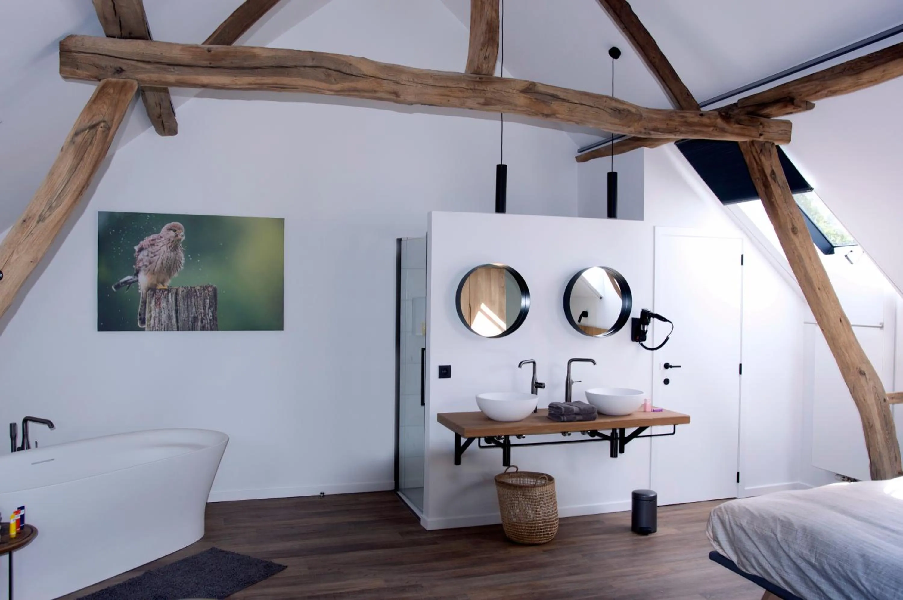 Shower, Bed in De Bonderbei