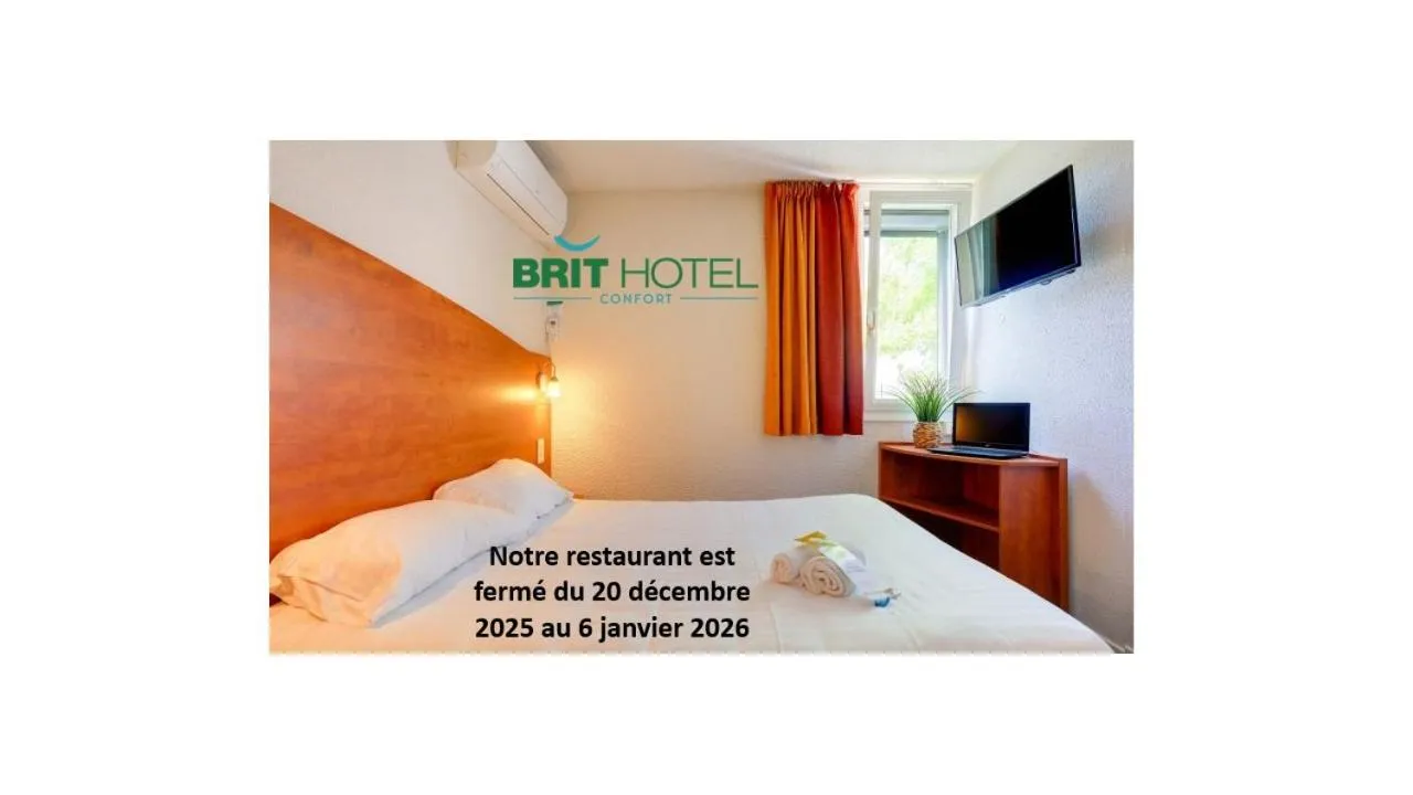 Bed in Brit Hotel Reims La Pompelle