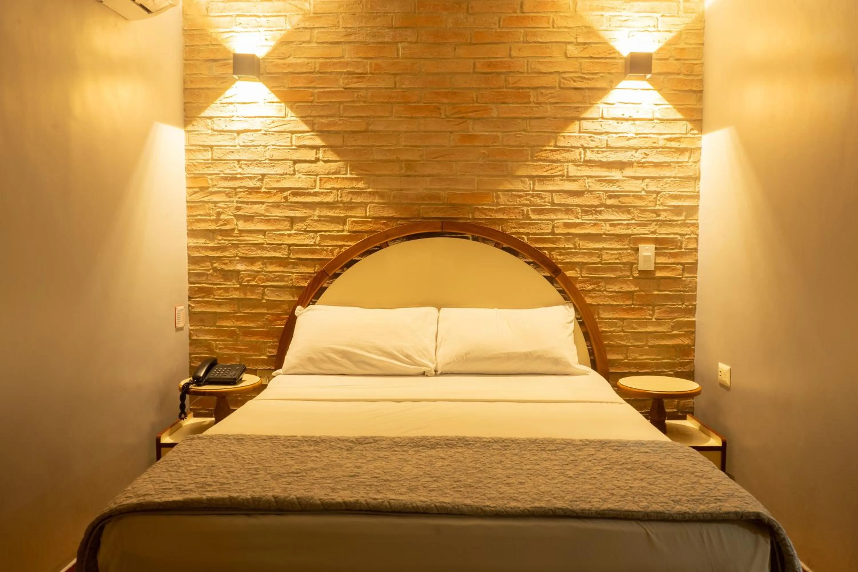 Bed in Hotel El Arroyo