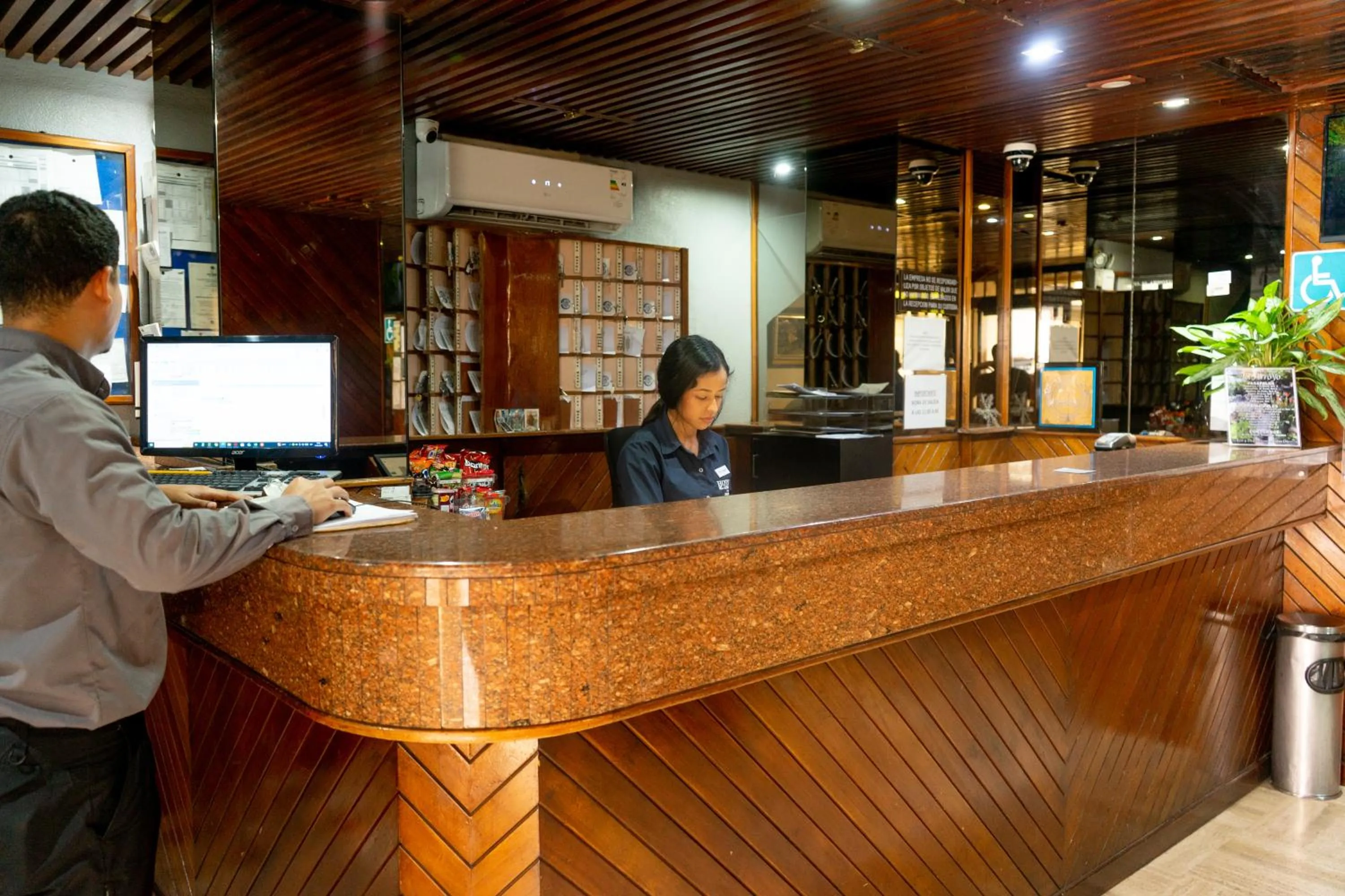 Property building in Hotel El Arroyo